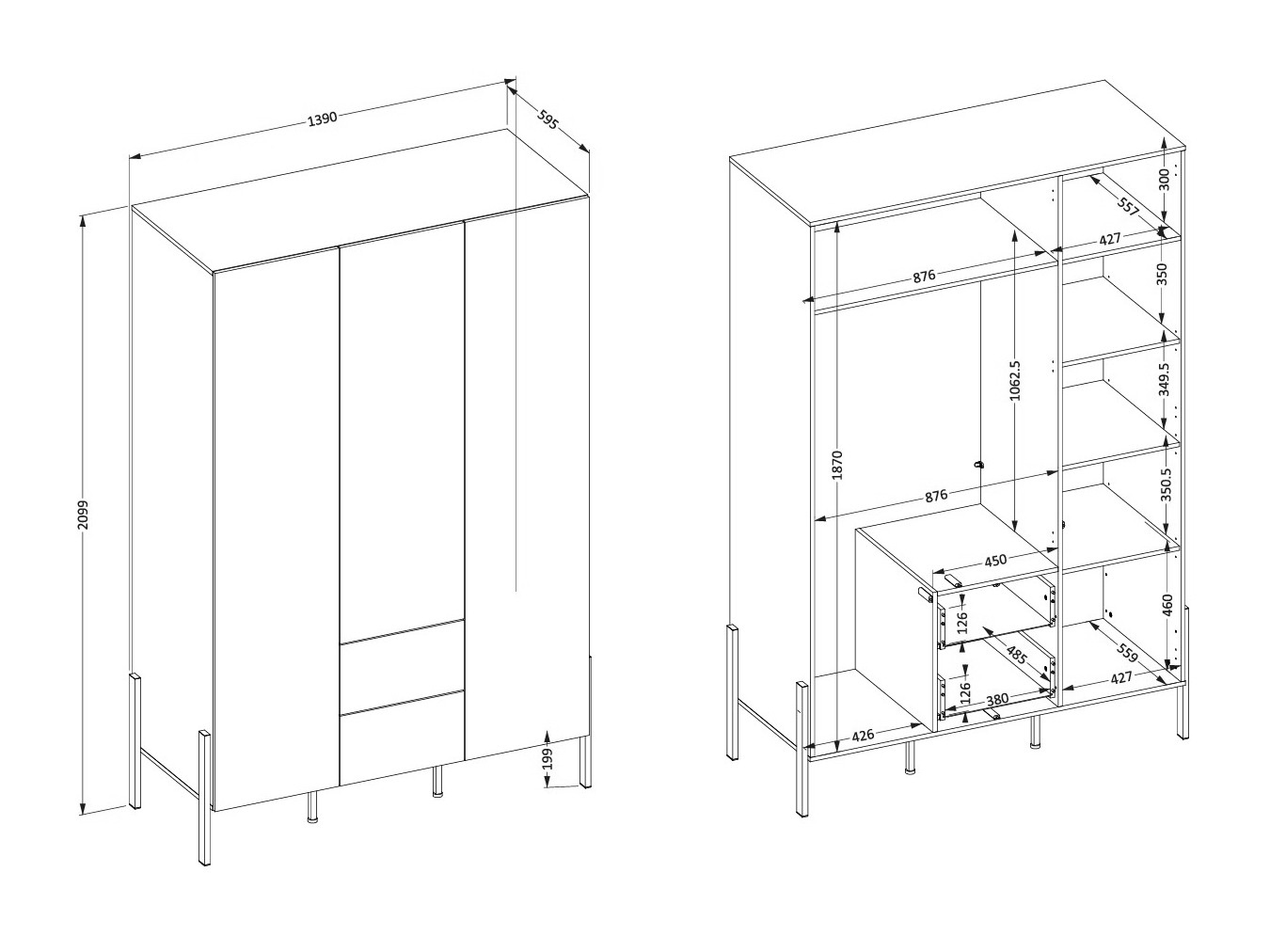 Bedroom set Etsore 114