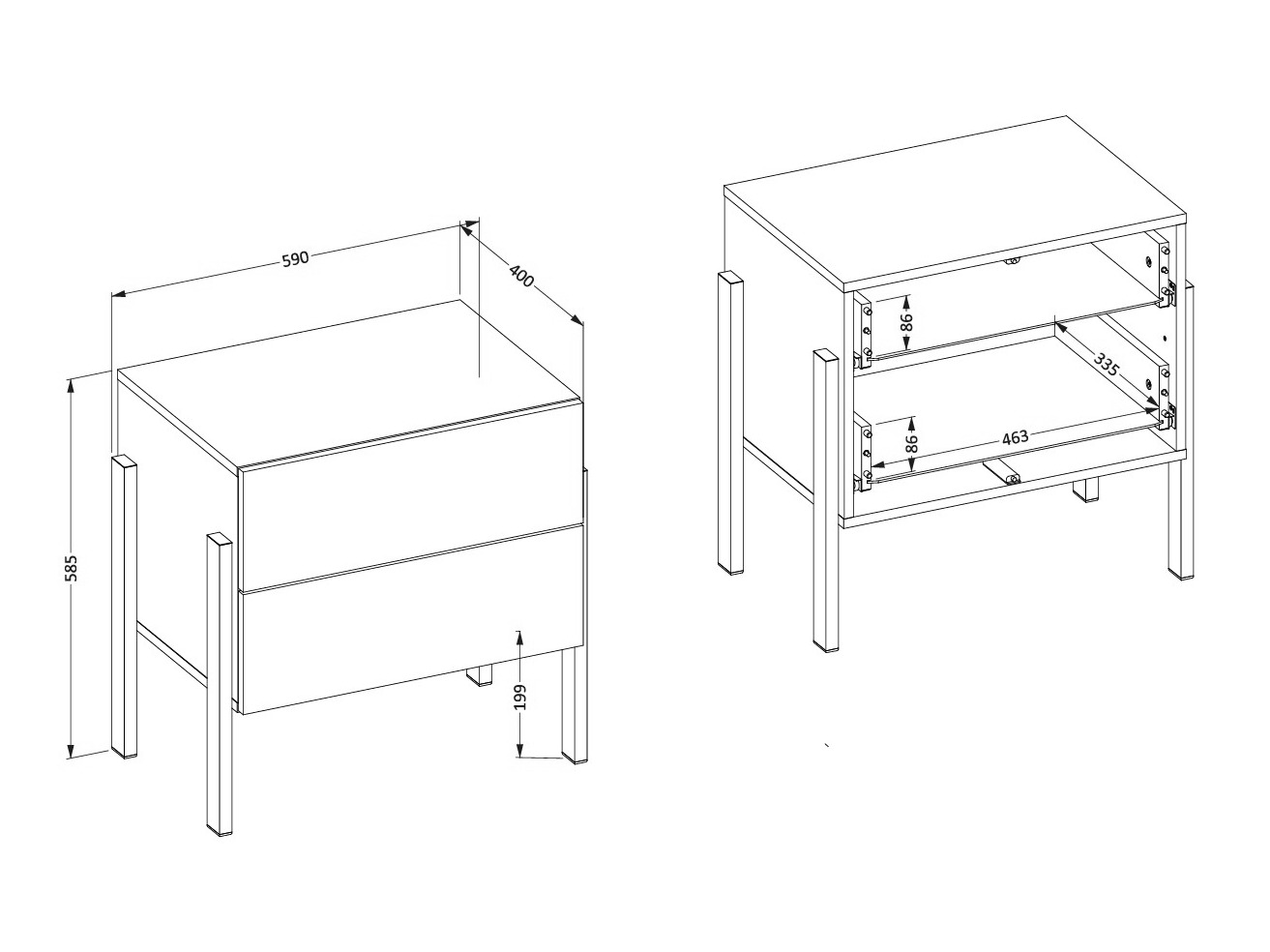 Bedroom set Etsore 115