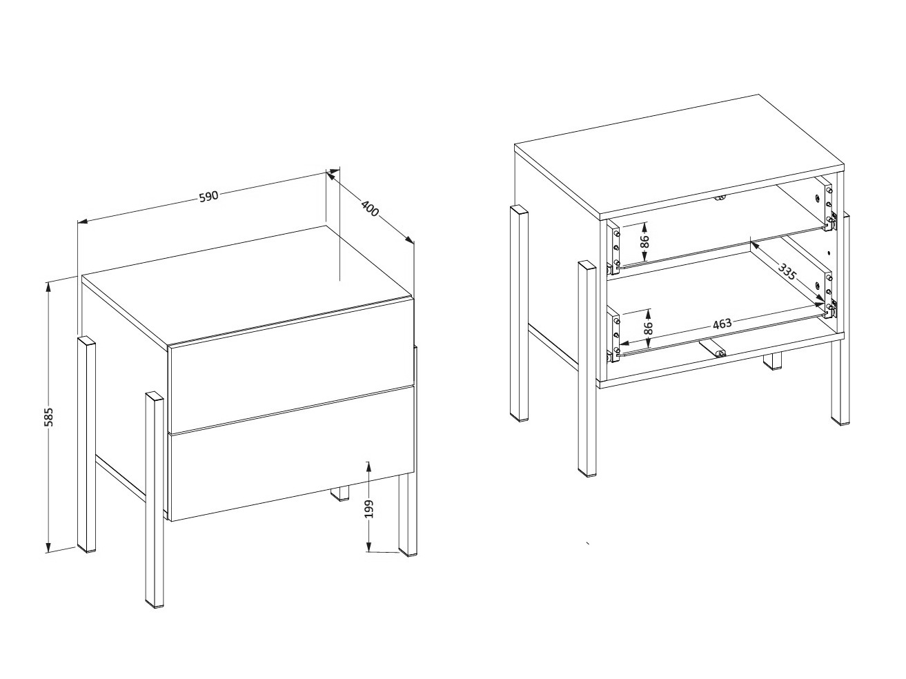 Bedroom set Etsore 115