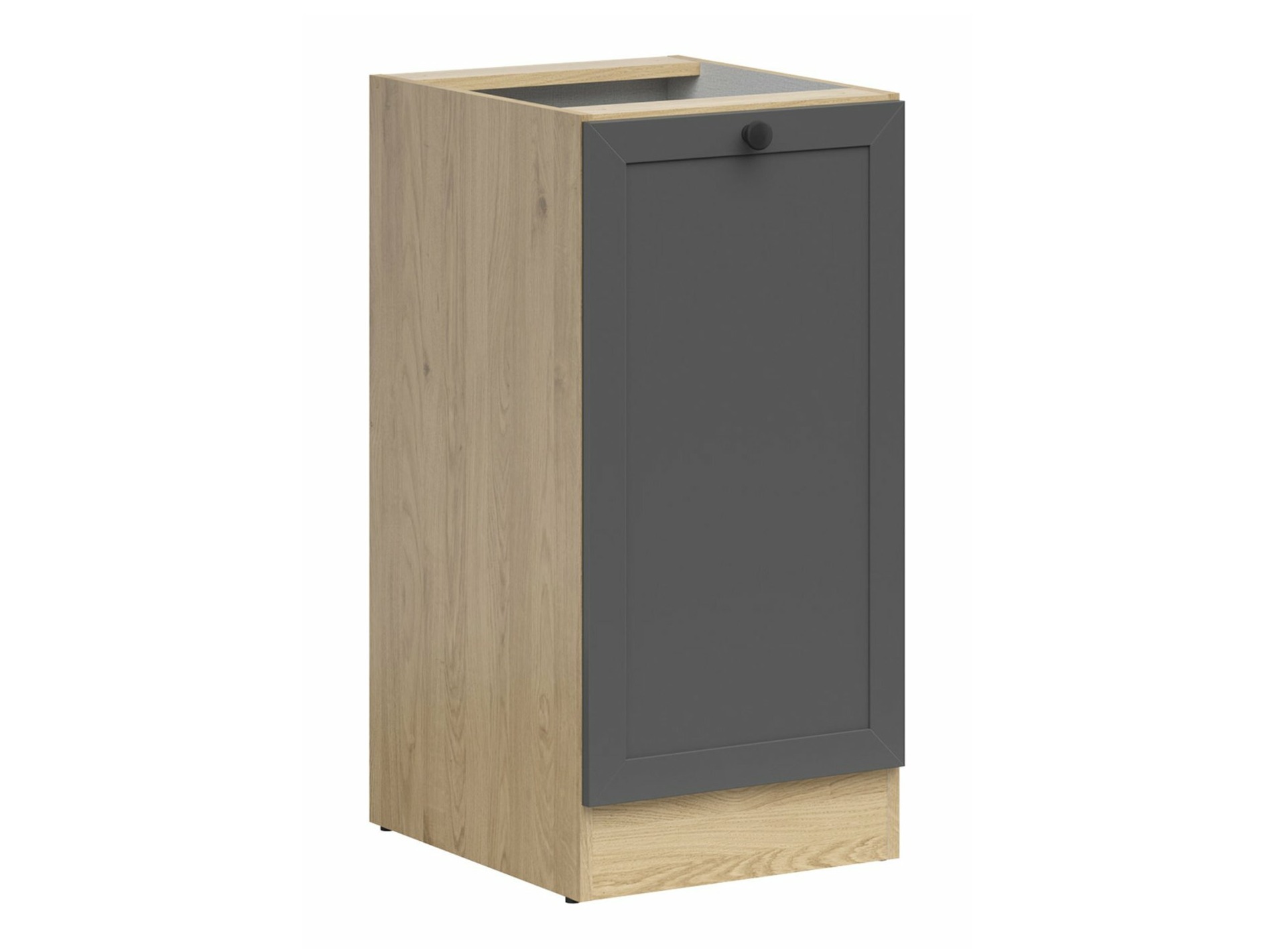 Modular cabinet with doors Classic Grey Oak 100