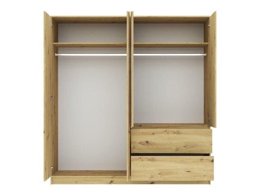 Wardrobe Mervese 104 (Artisan oak)