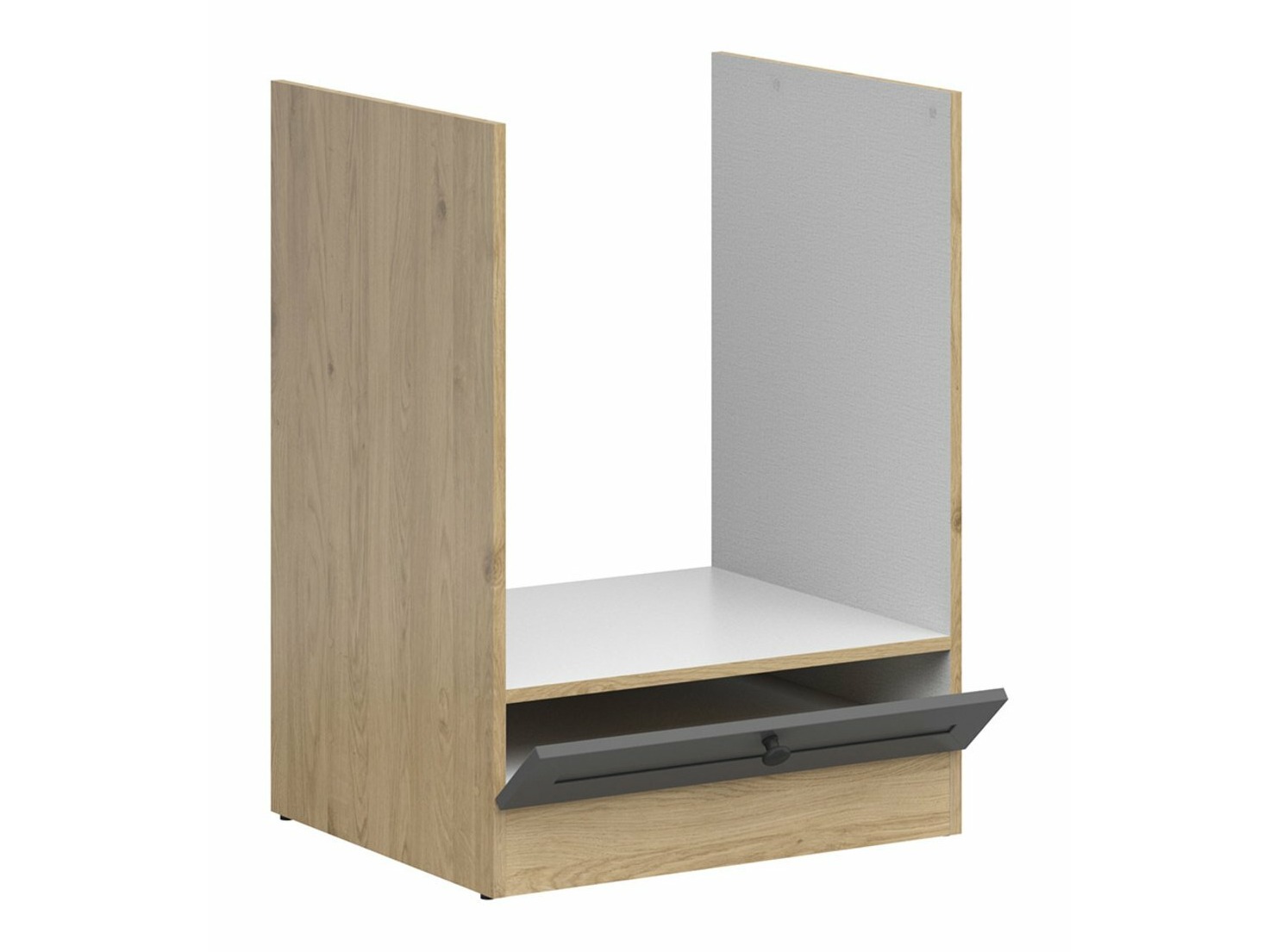 Modular cabinet for built-in appliances Classic Grey Oak 109