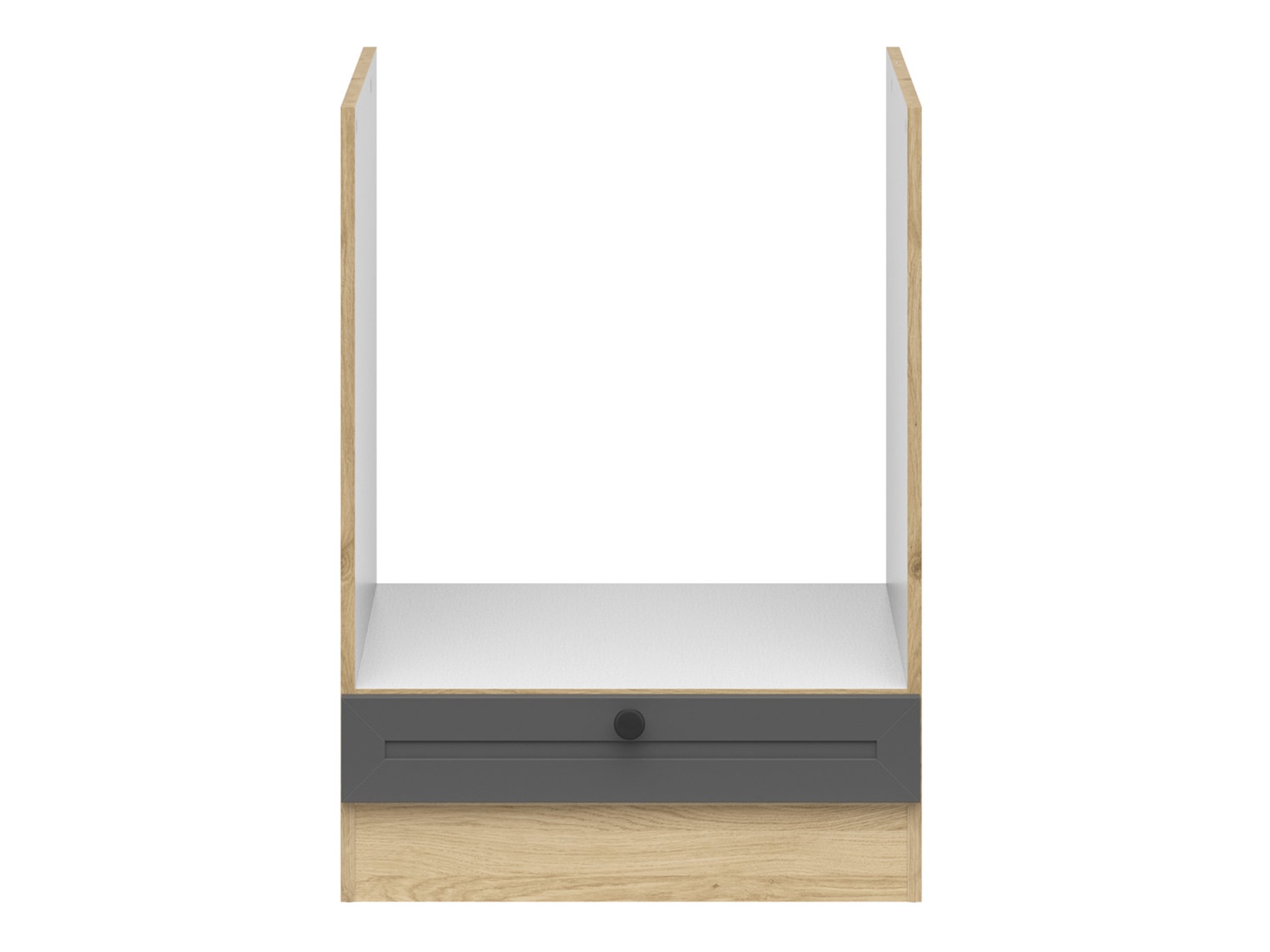 Modular cabinet for built-in appliances Classic Grey Oak 109