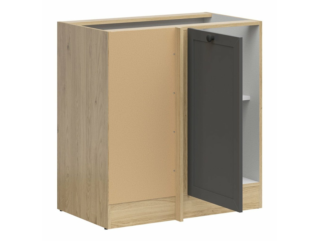 Modular corner cabinet Classic Grey Oak 115