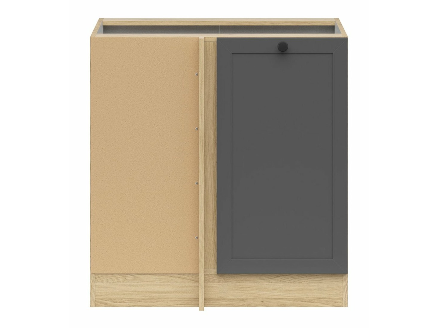 Modular corner cabinet Classic Grey Oak 115
