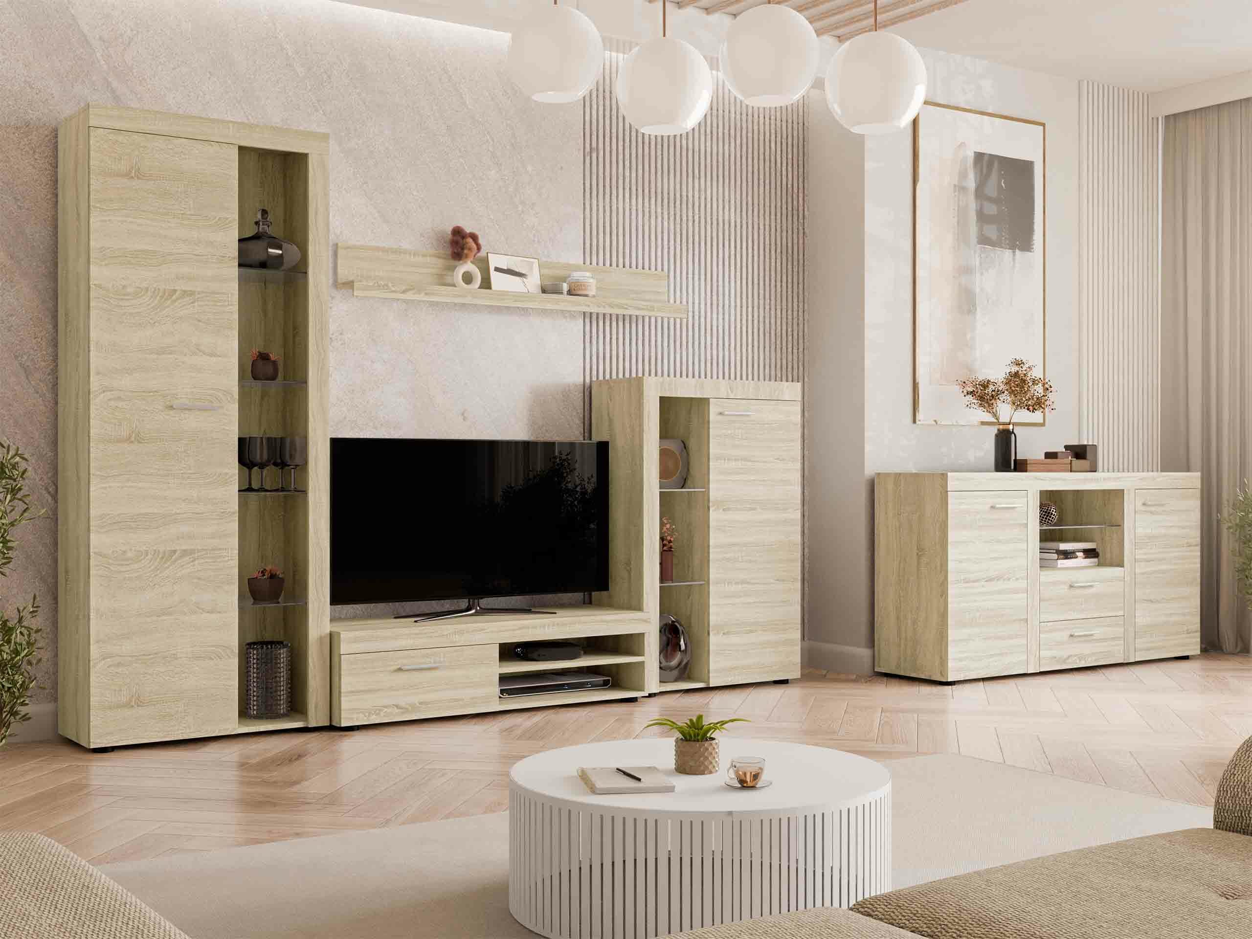 Chest of drawers Univio (Sonoma oak)