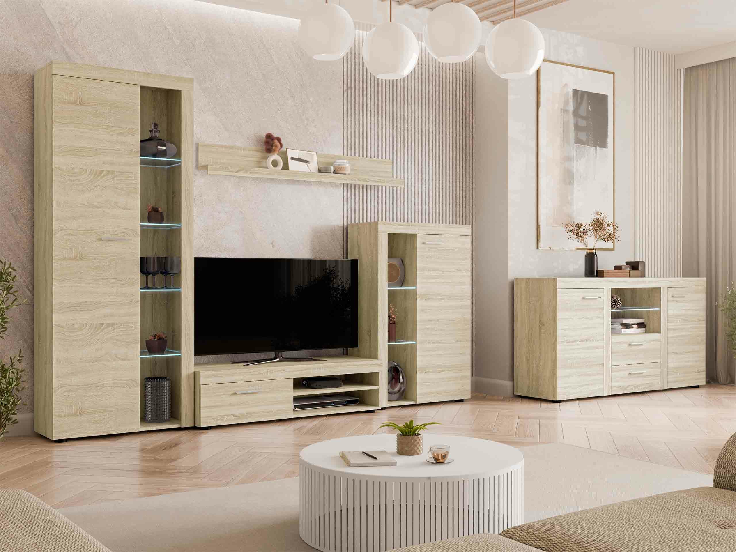 Chest of drawers Univio (Sonoma oak)