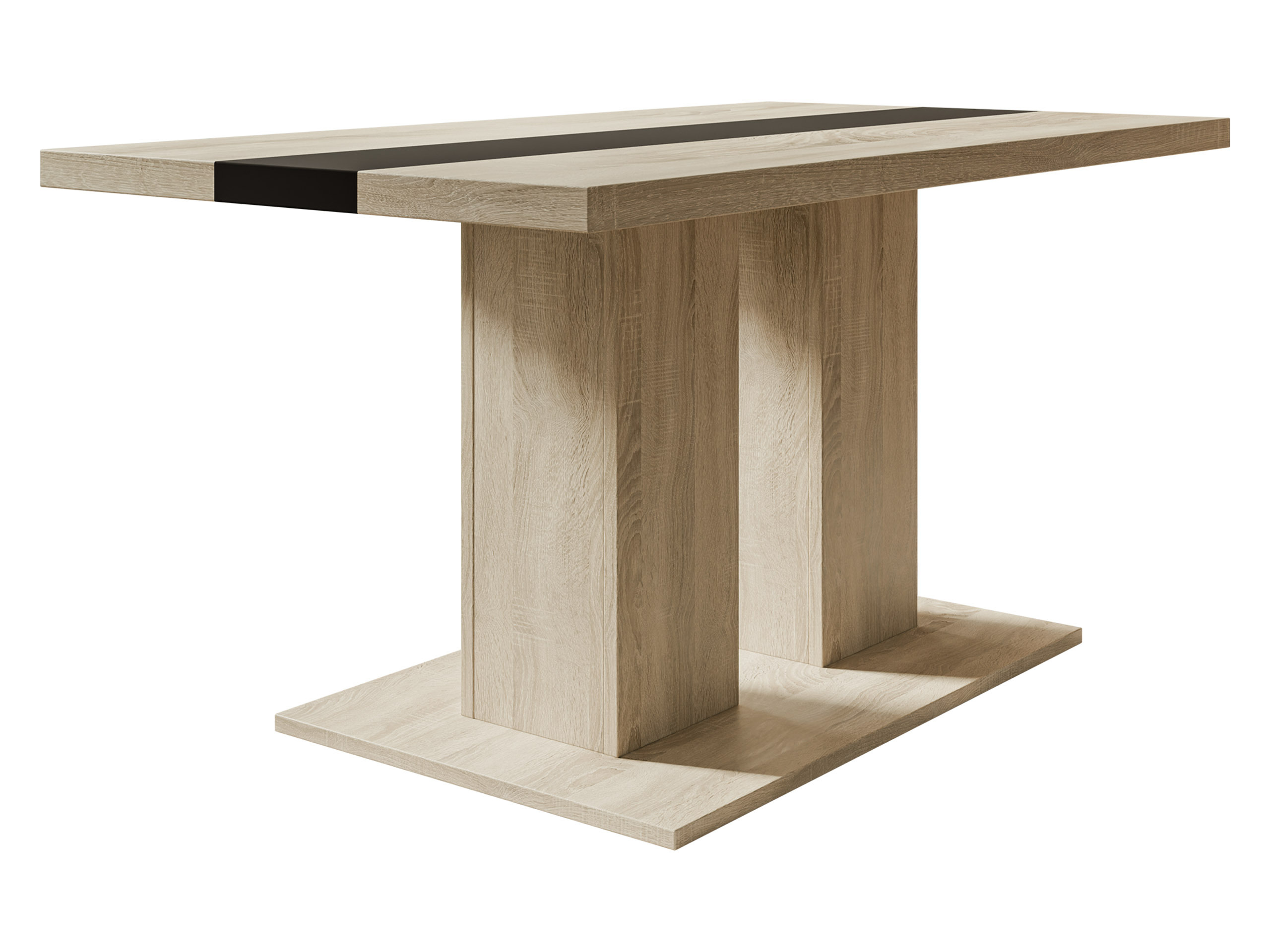 Coffee table Tucson 147 (Sonoma oak + Black)