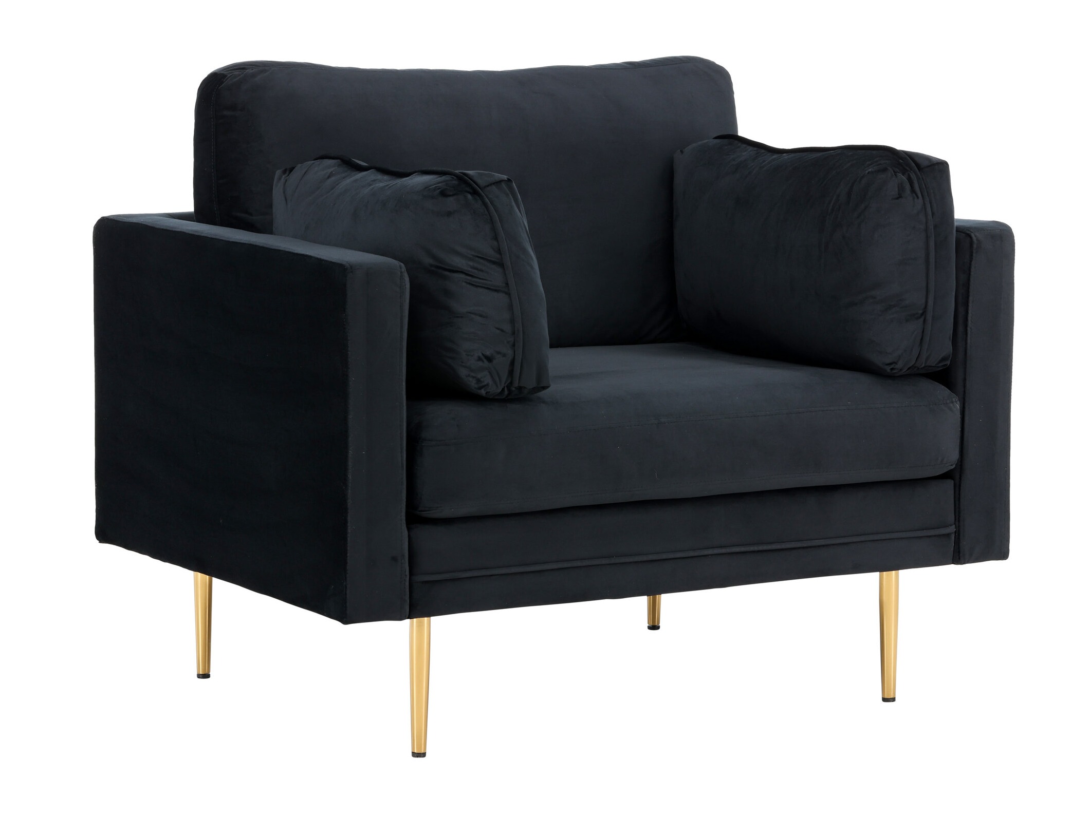 Armchair Dallas 100 (Black + Brown)