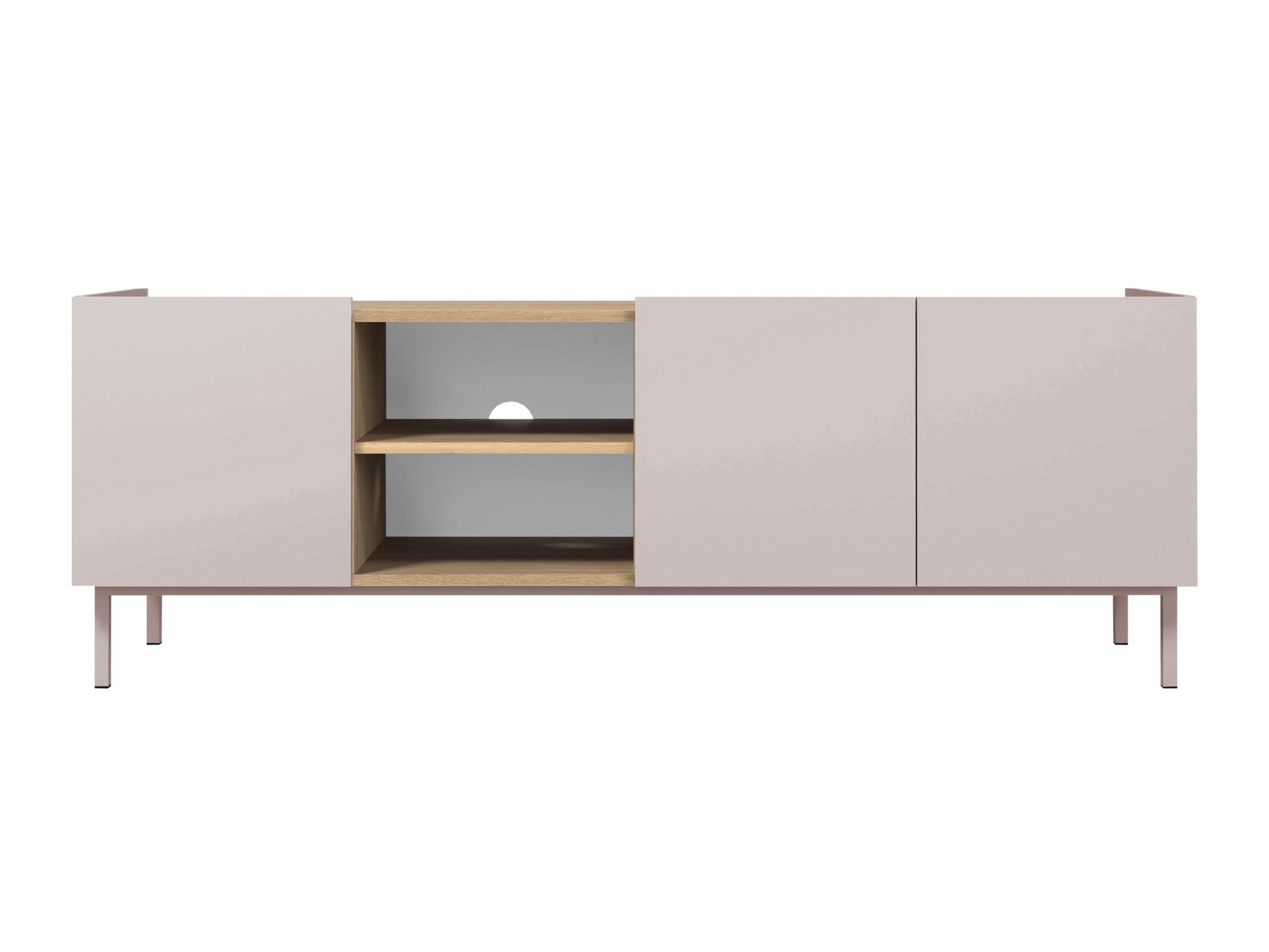 TV stand Veldome 102 (Cashmere + Oak)