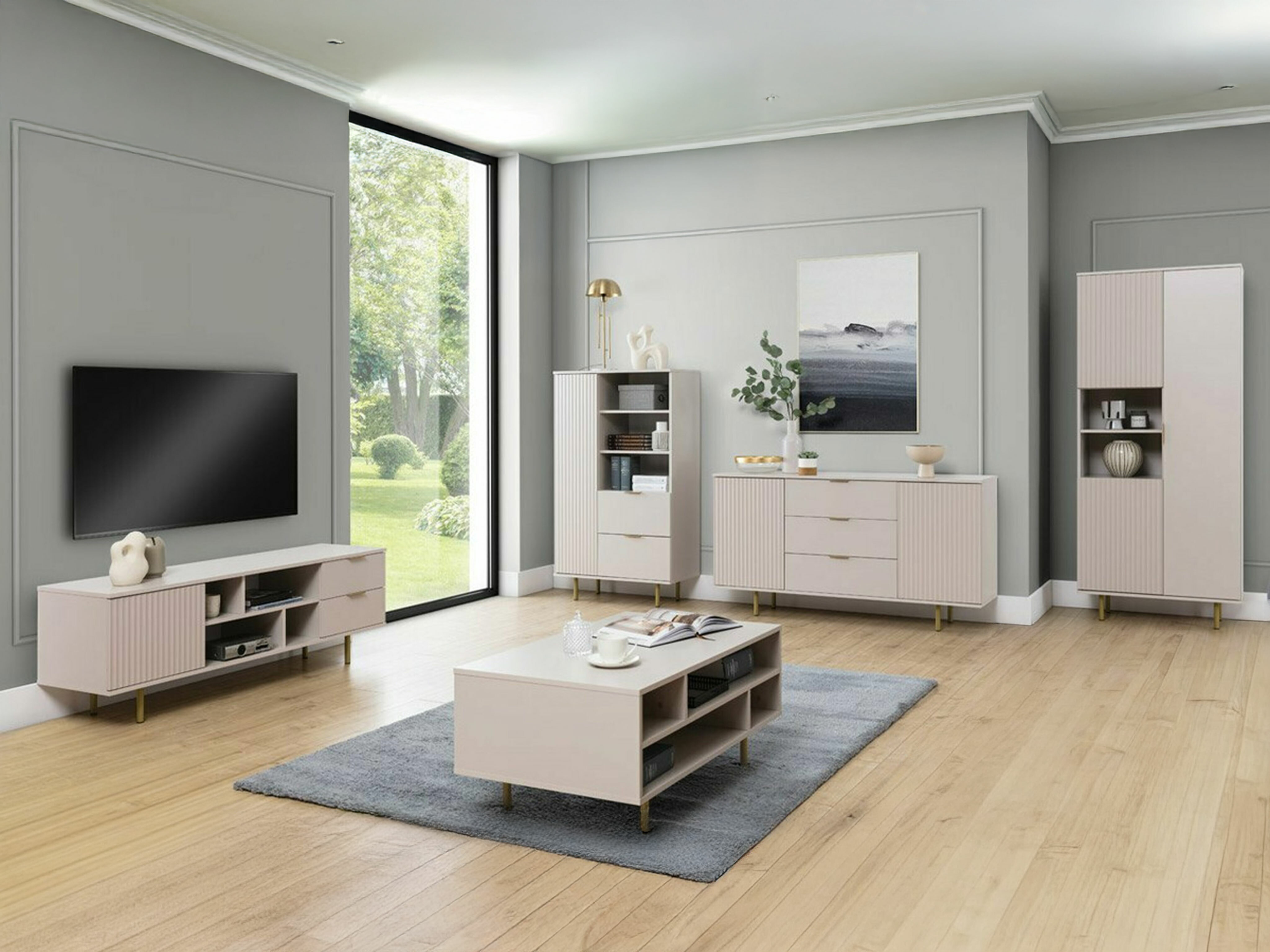 TV stand Decus (Cashmere)