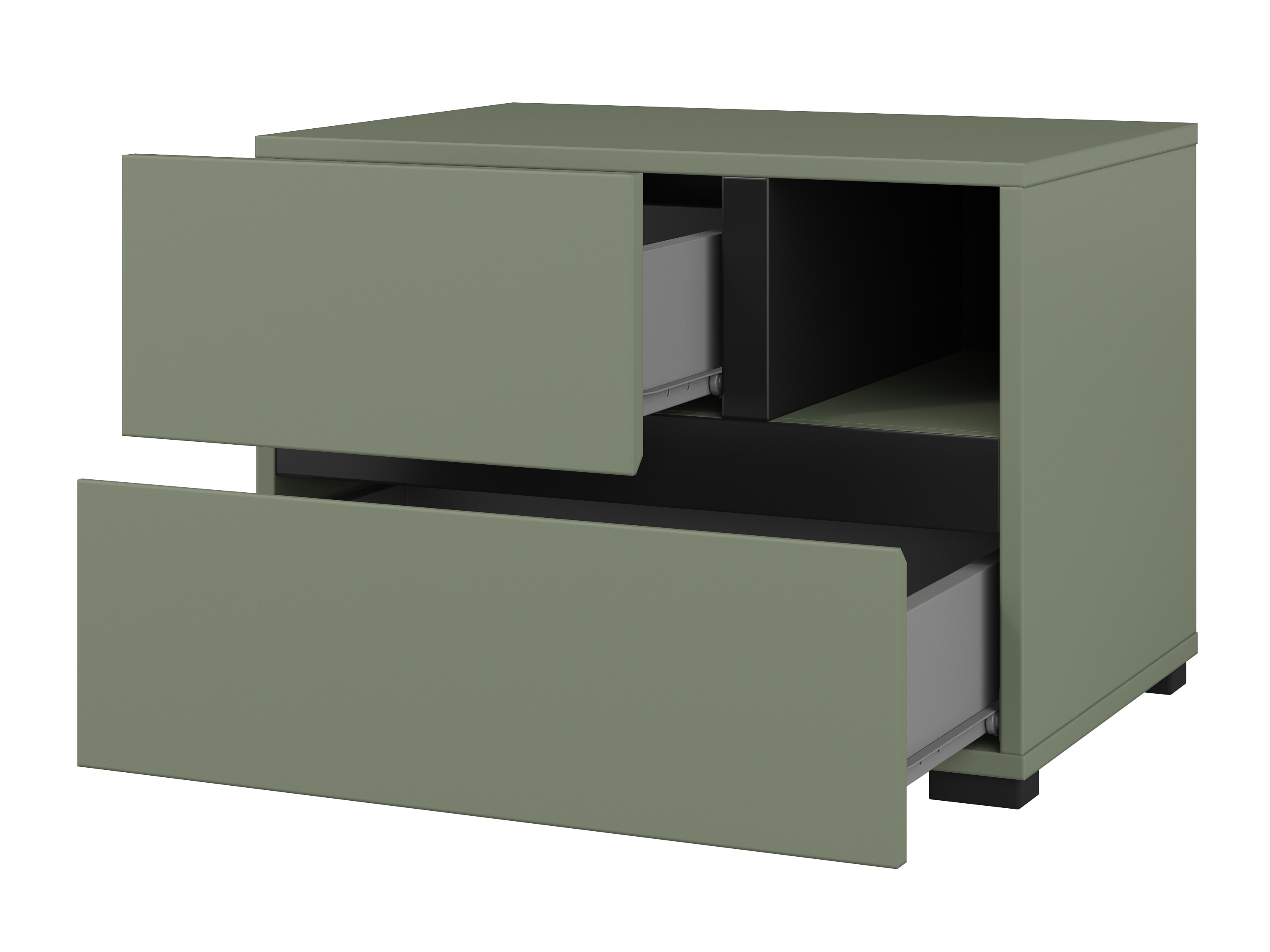 Bedside table Alfere 120 (Green)