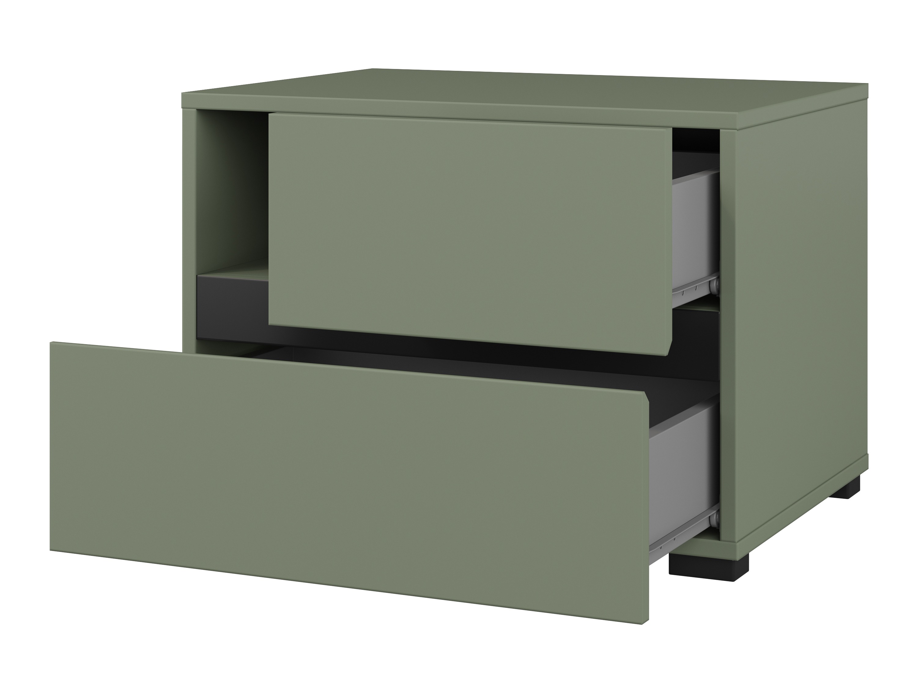 Bedside table Alfere 120 (Green)