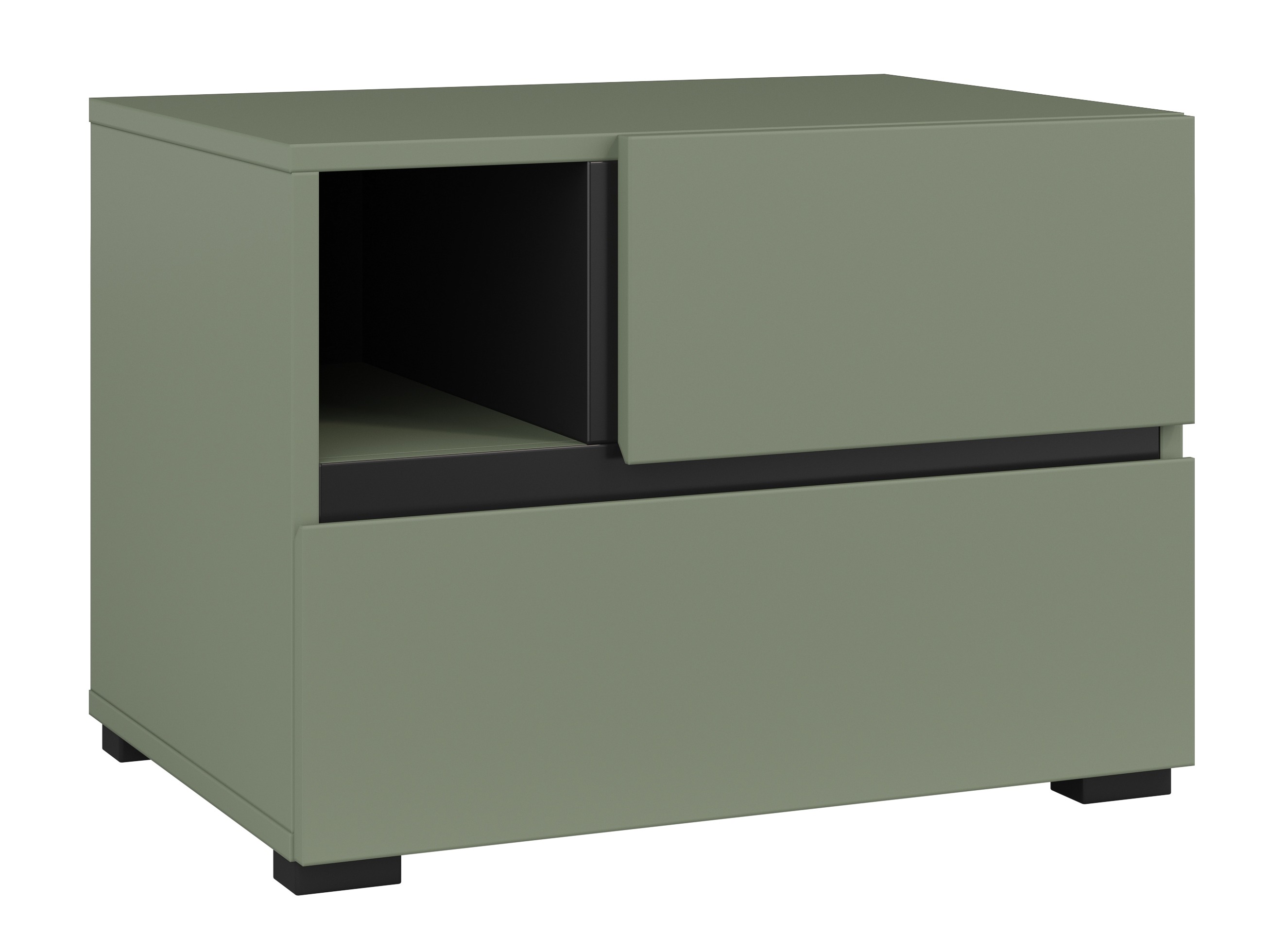 Bedside table Alfere 120 (Green)