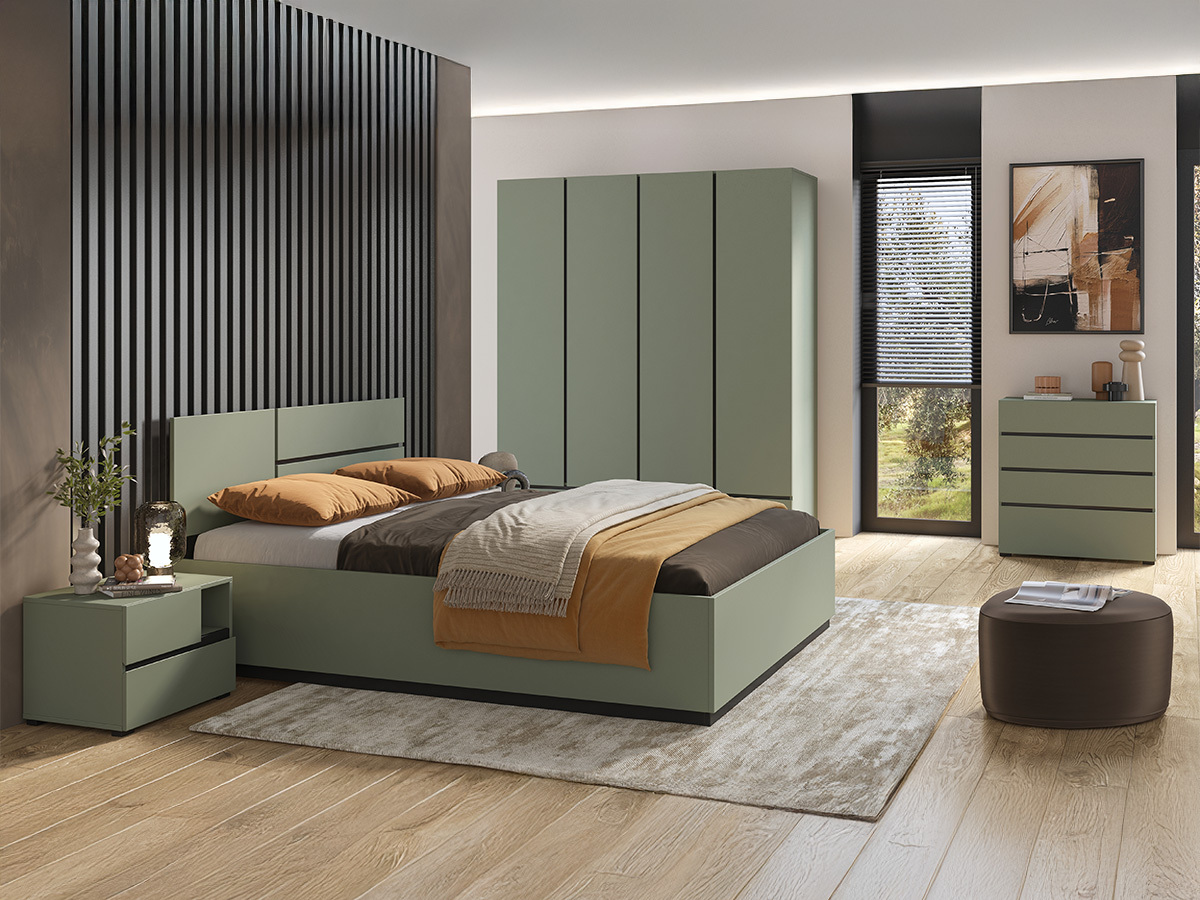 Bed Alfere 123 (Green)