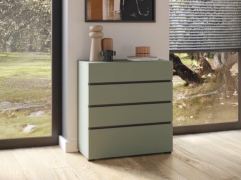 Chest of drawers Alfere 121 (Green)