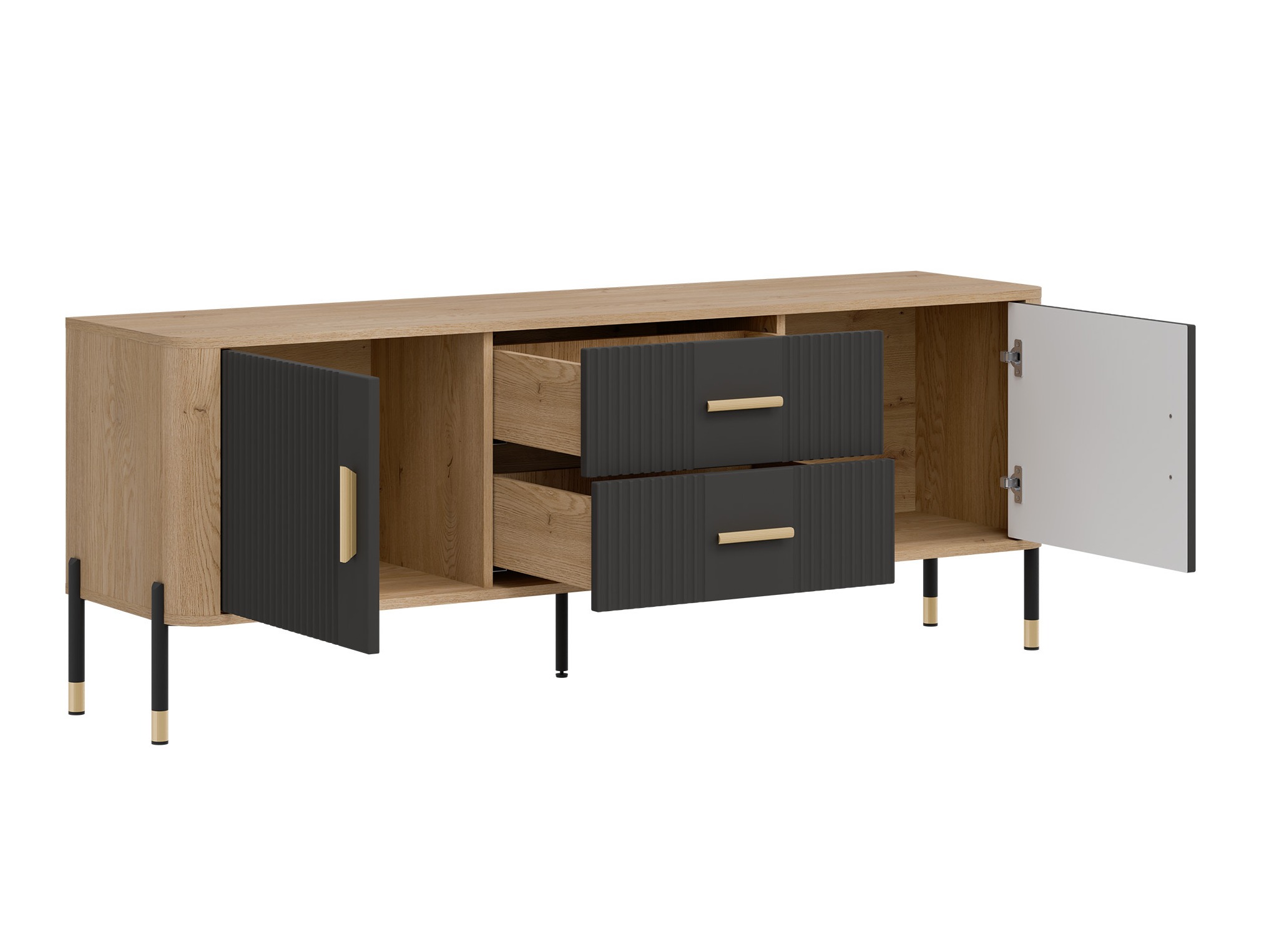 TV stand Flosora 103 (Anthracite)