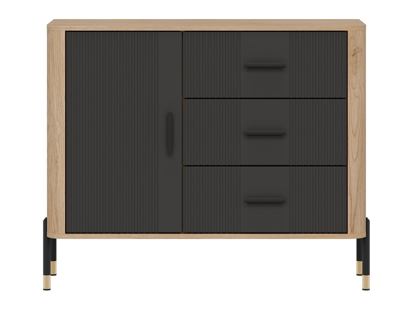 Chest of drawers Flosora 107 (Anthracite)