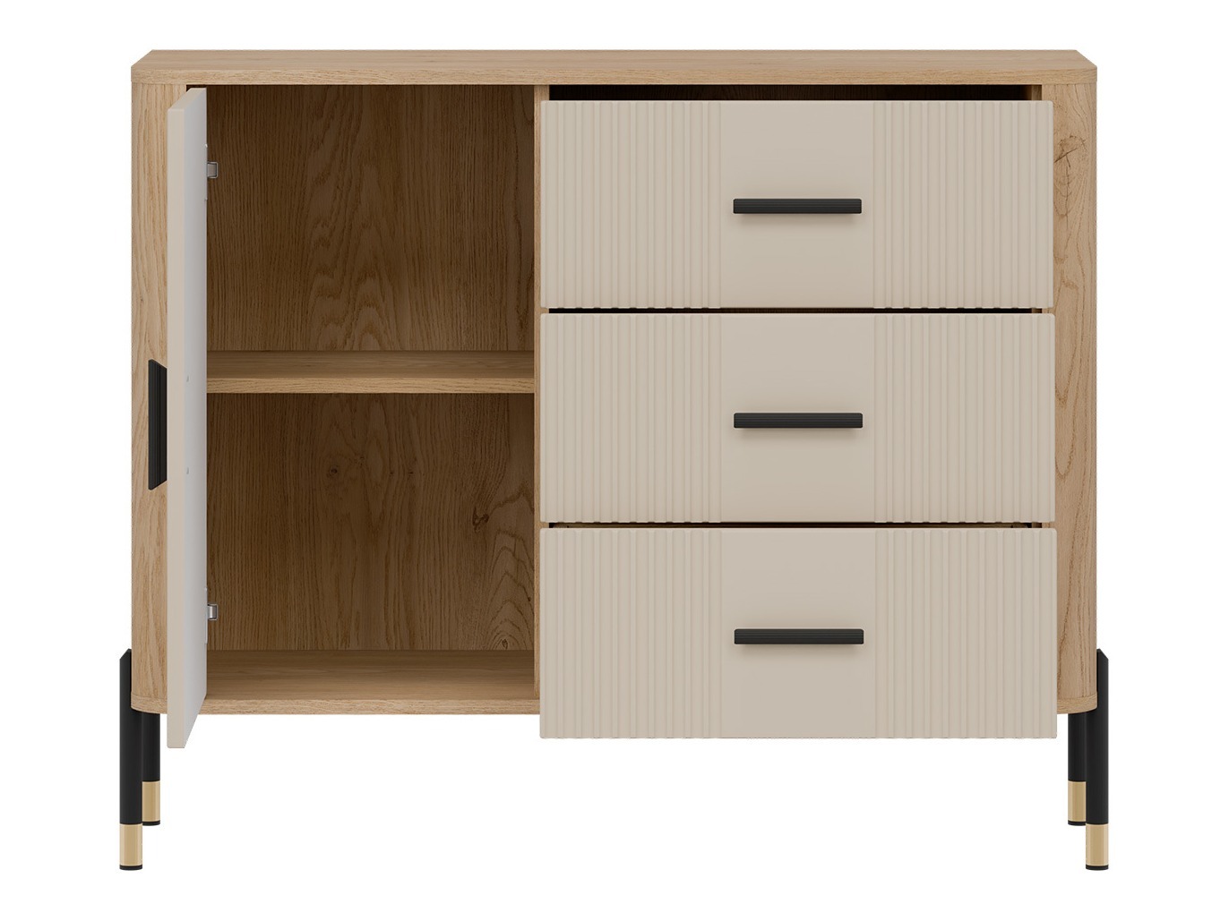 Chest of drawers Flosora 107 (Cashmere)