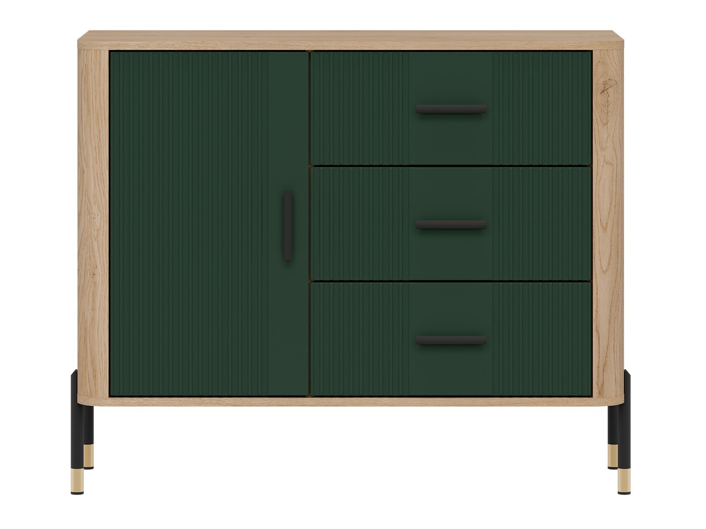 Chest of drawers Flosora 107 (Green)