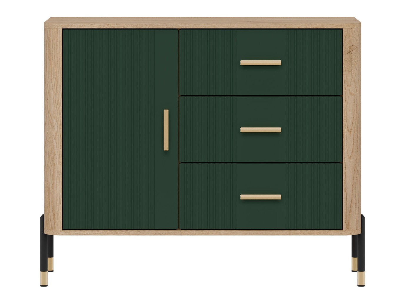 Chest of drawers Flosora 107 (Green)