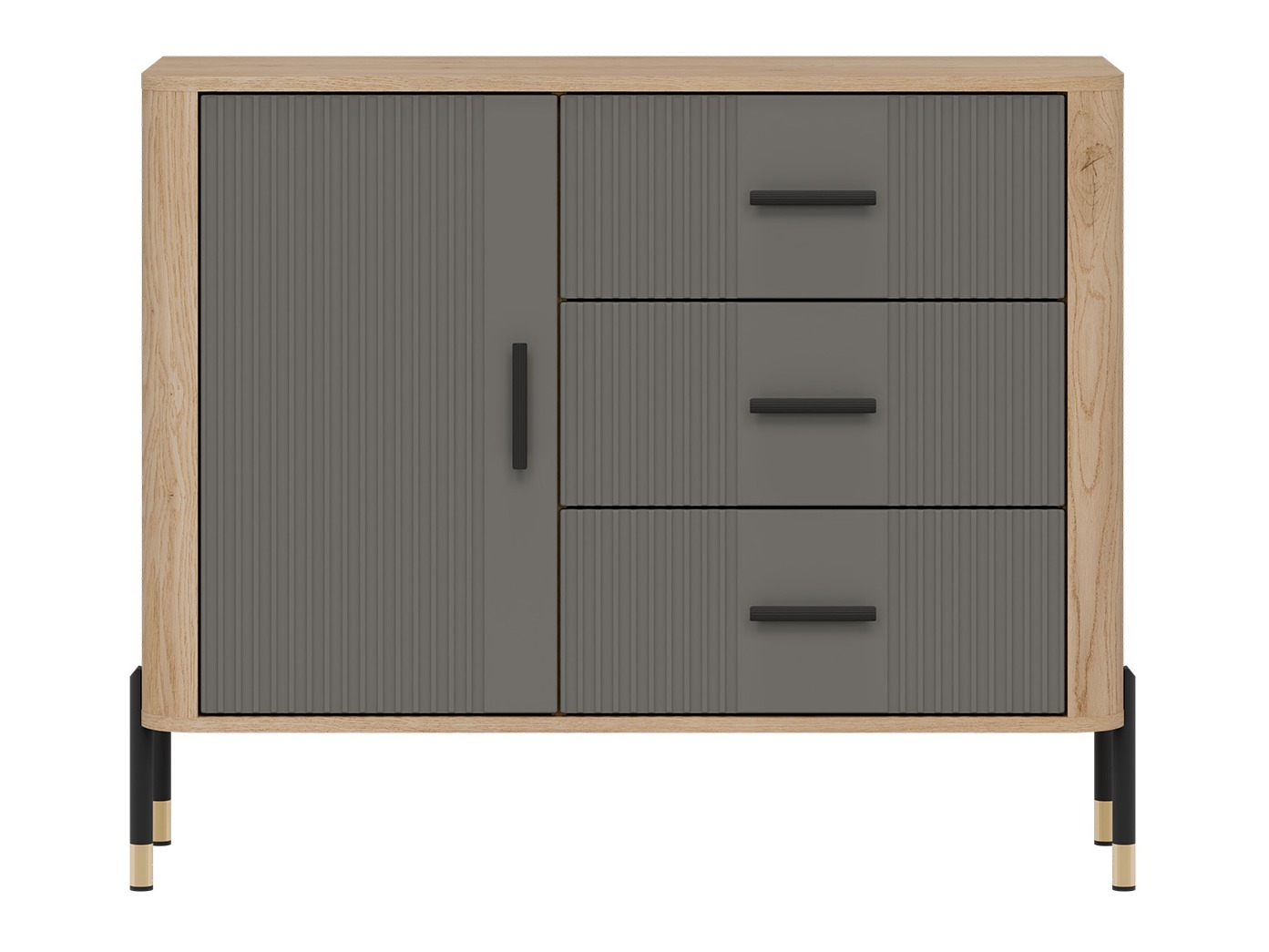 Chest of drawers Flosora 107 (Grey)