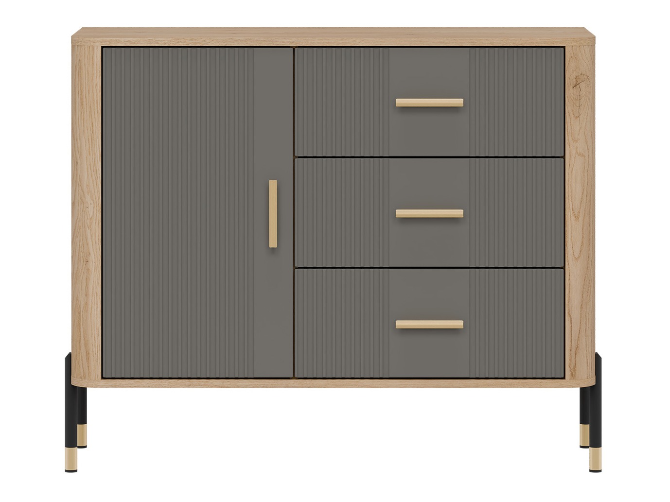 Chest of drawers Flosora 107 (Grey)