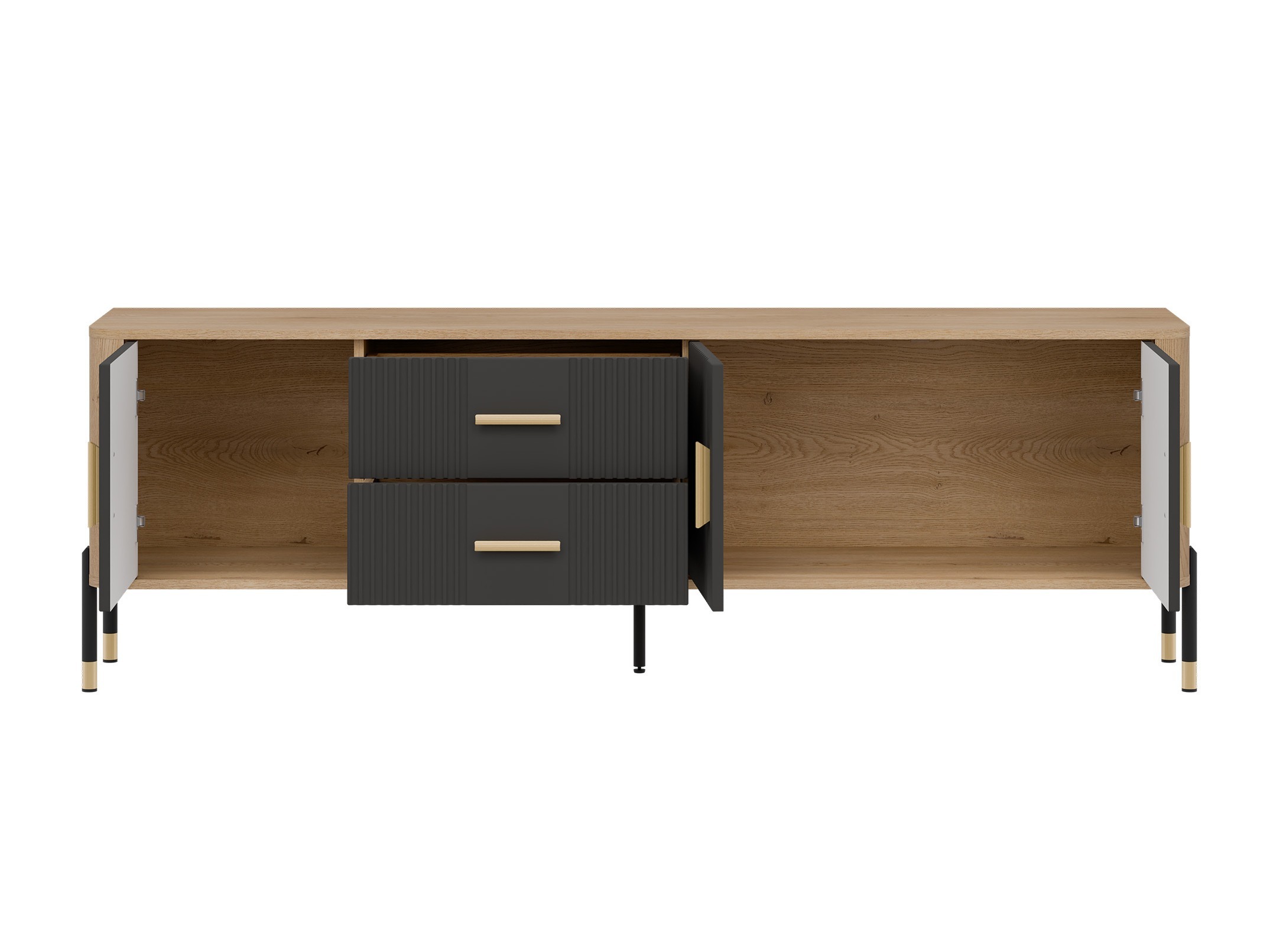 TV stand Flosora 105 (Anthracite)