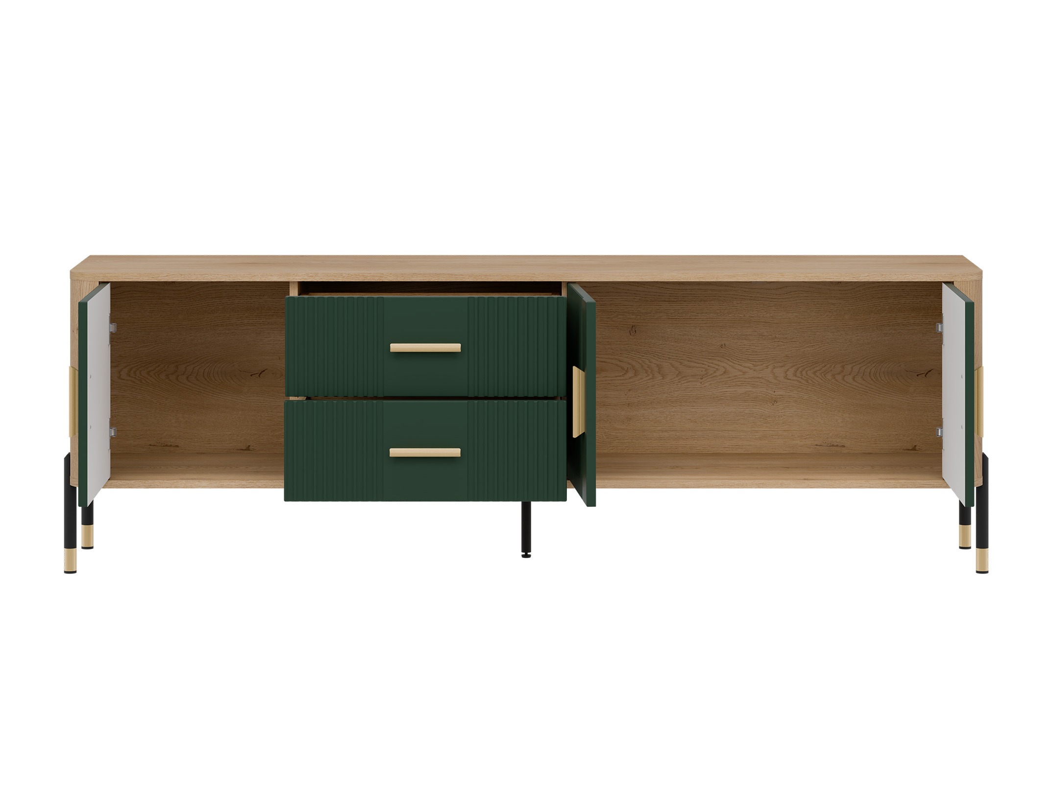 TV stand Flosora 105 (Green)