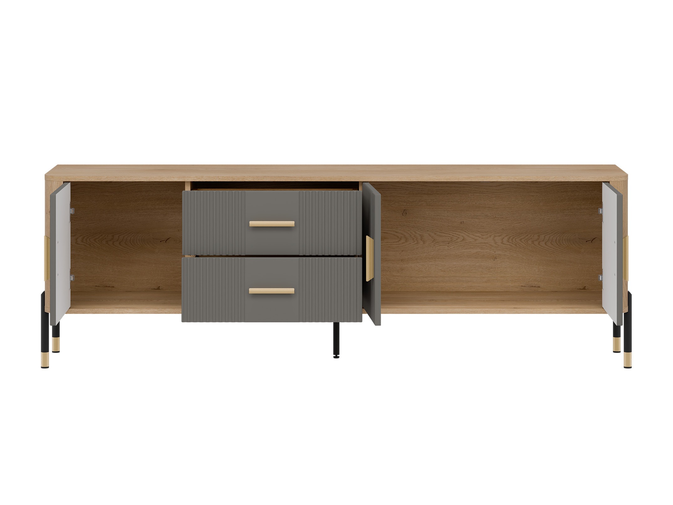TV stand Flosora 105 (Grey)