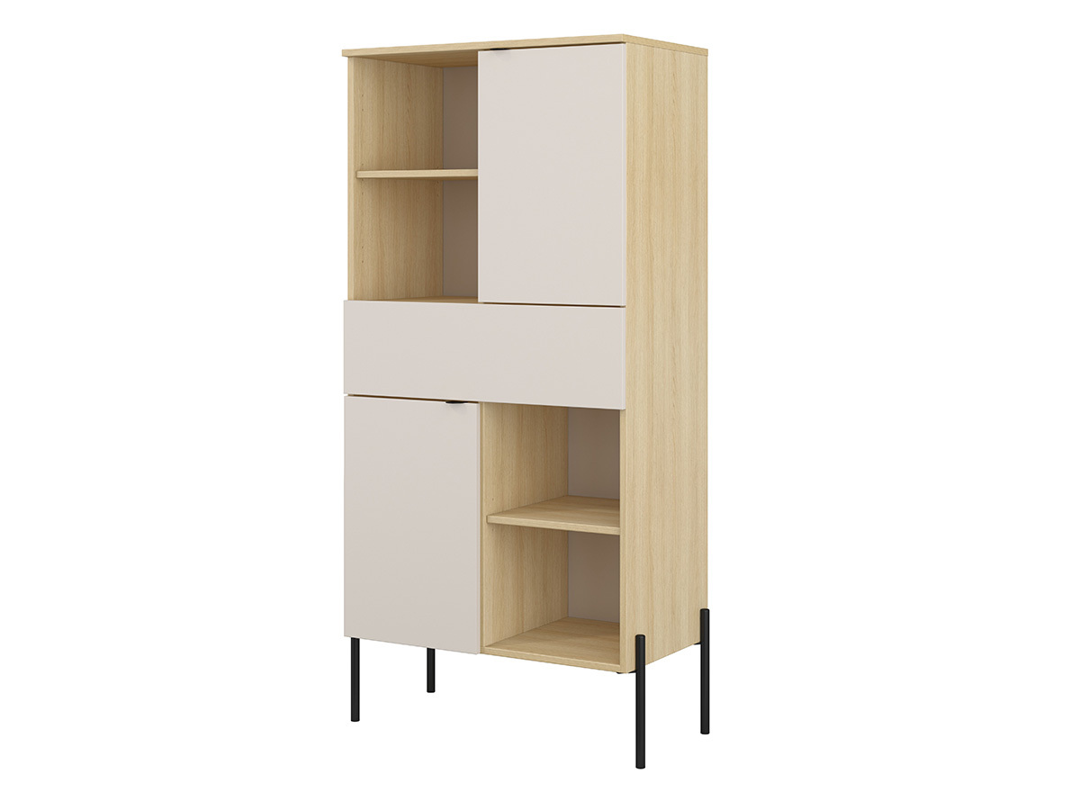 Bookcase Levtenu 110 (Oak + Cashmere)