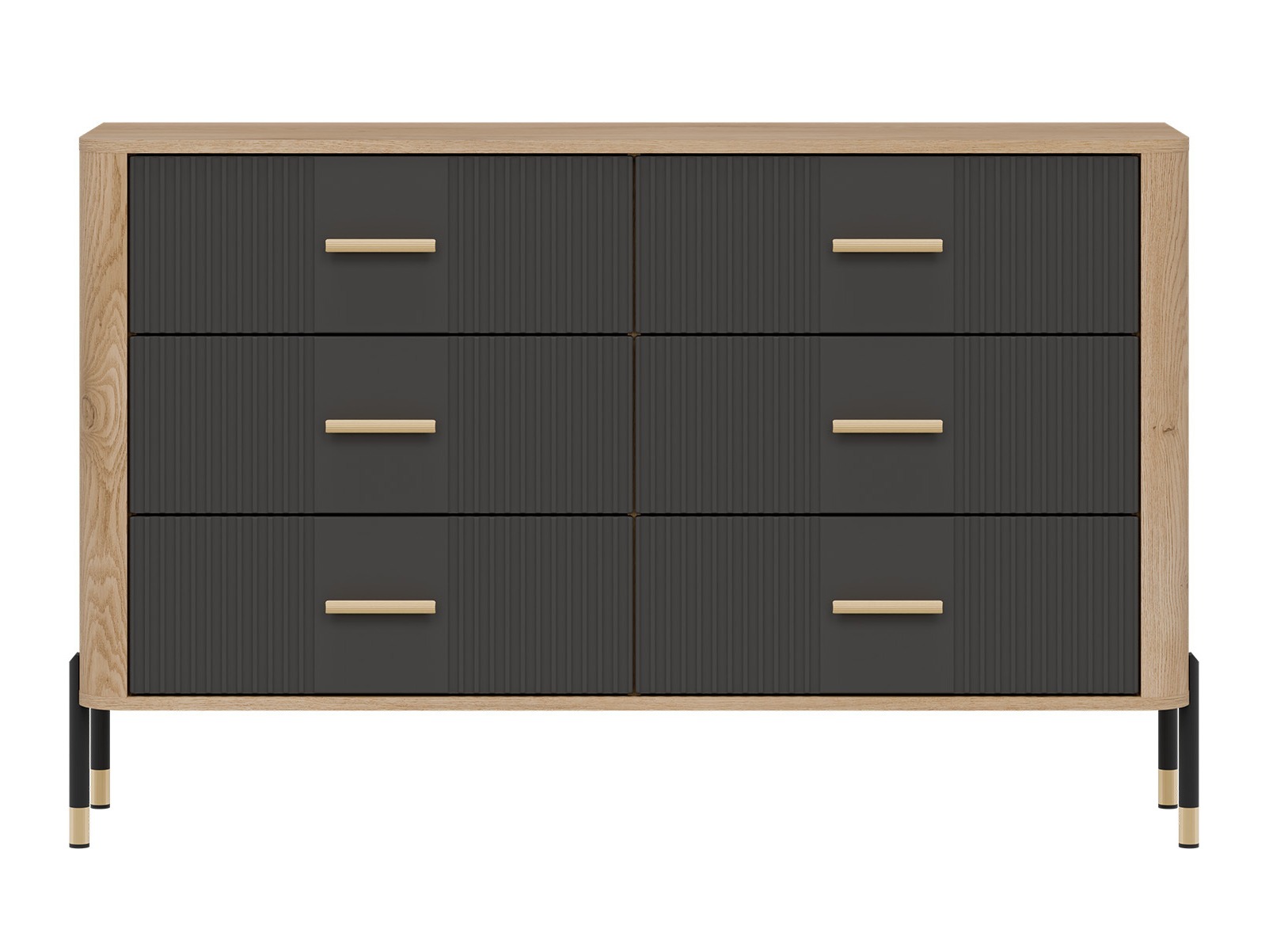 Chest of drawers Flosora 109 (Anthracite)