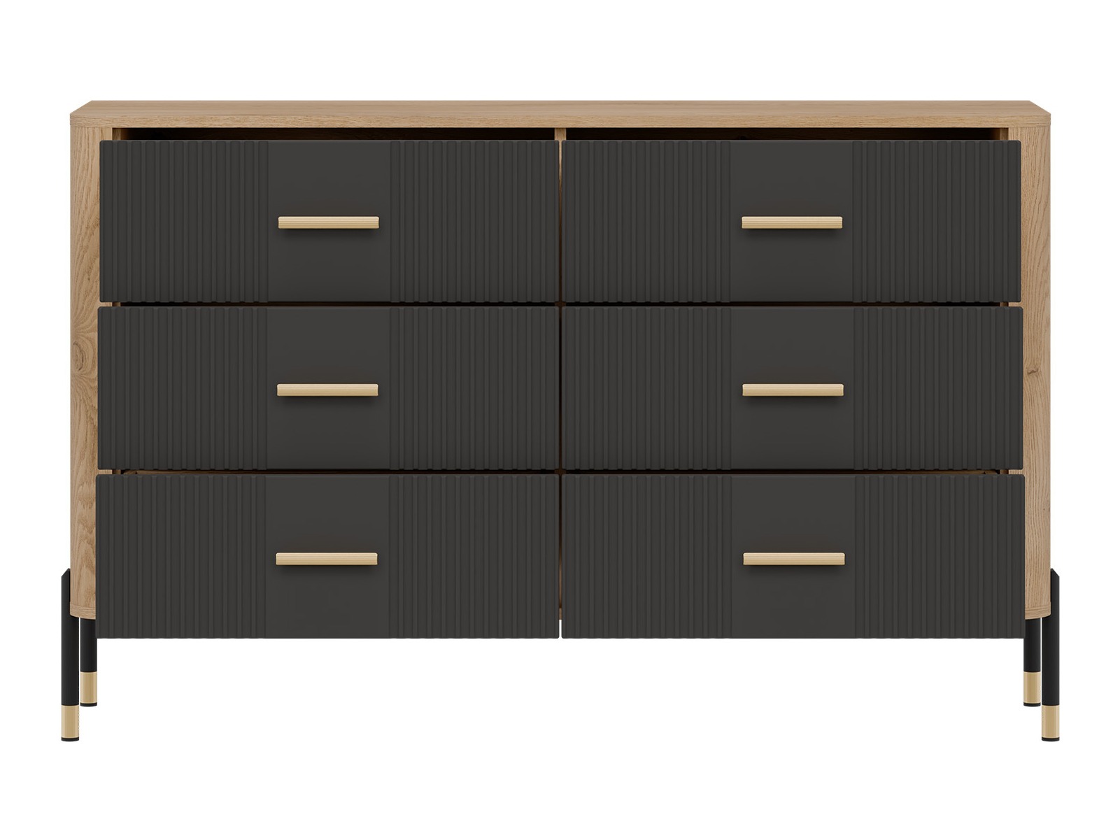Chest of drawers Flosora 109 (Anthracite)