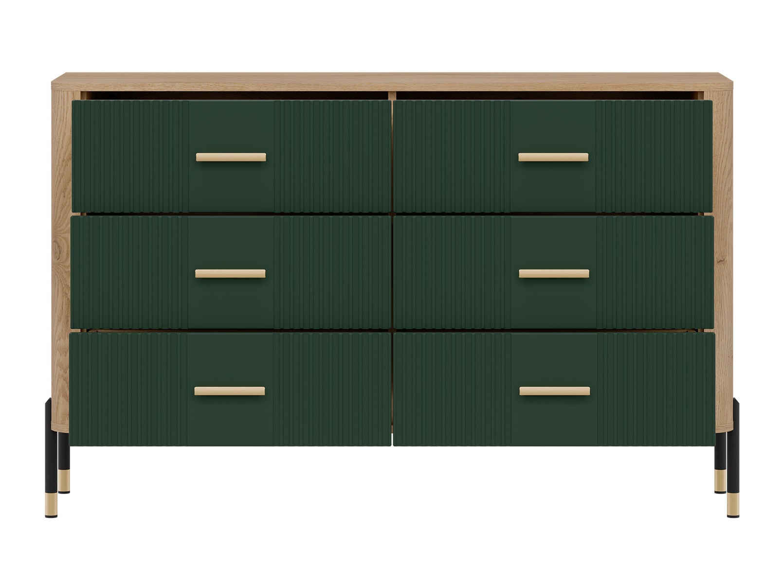 Chest of drawers Flosora 109 (Green)
