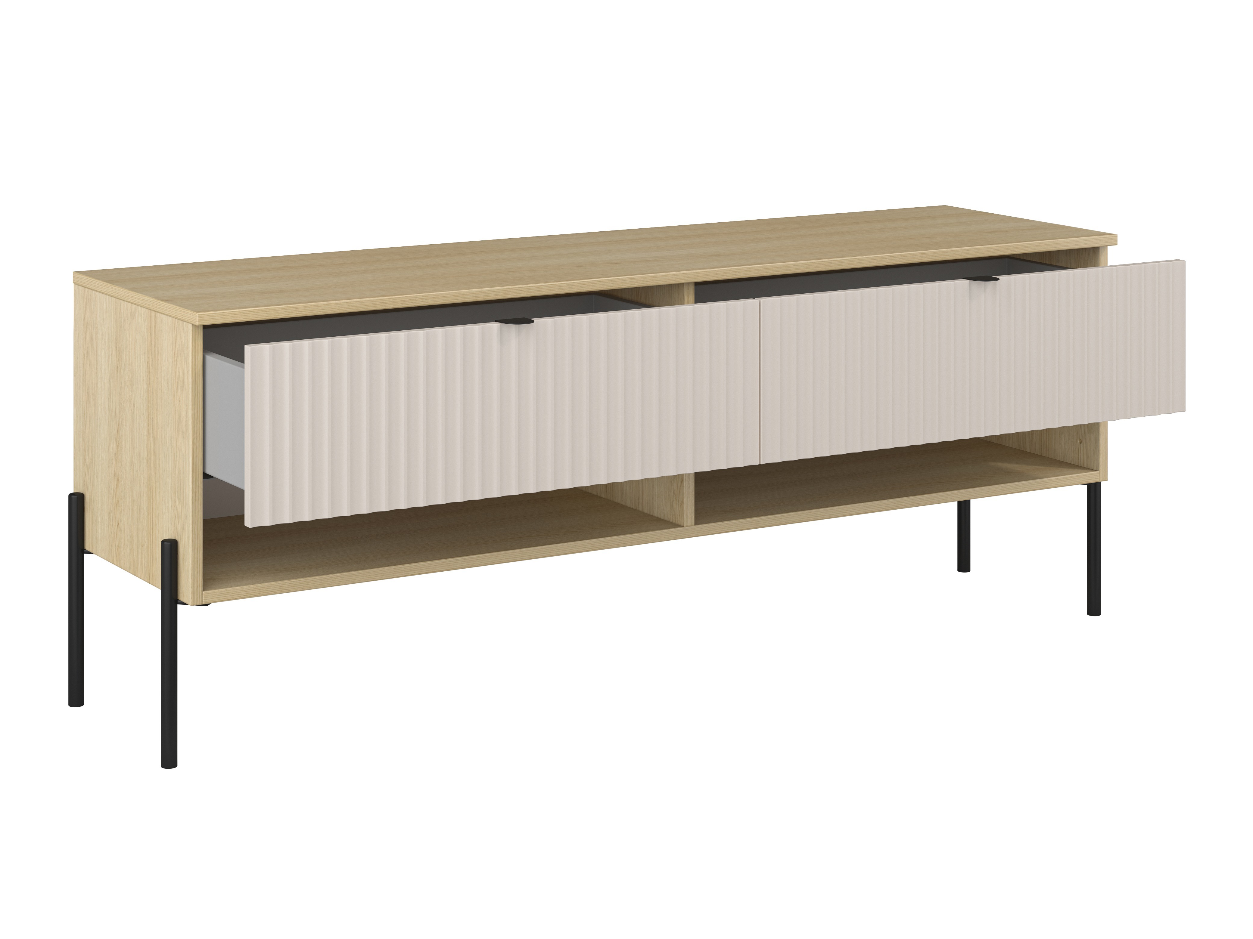TV stand Levtenu 109 (Oak + Cashmere)