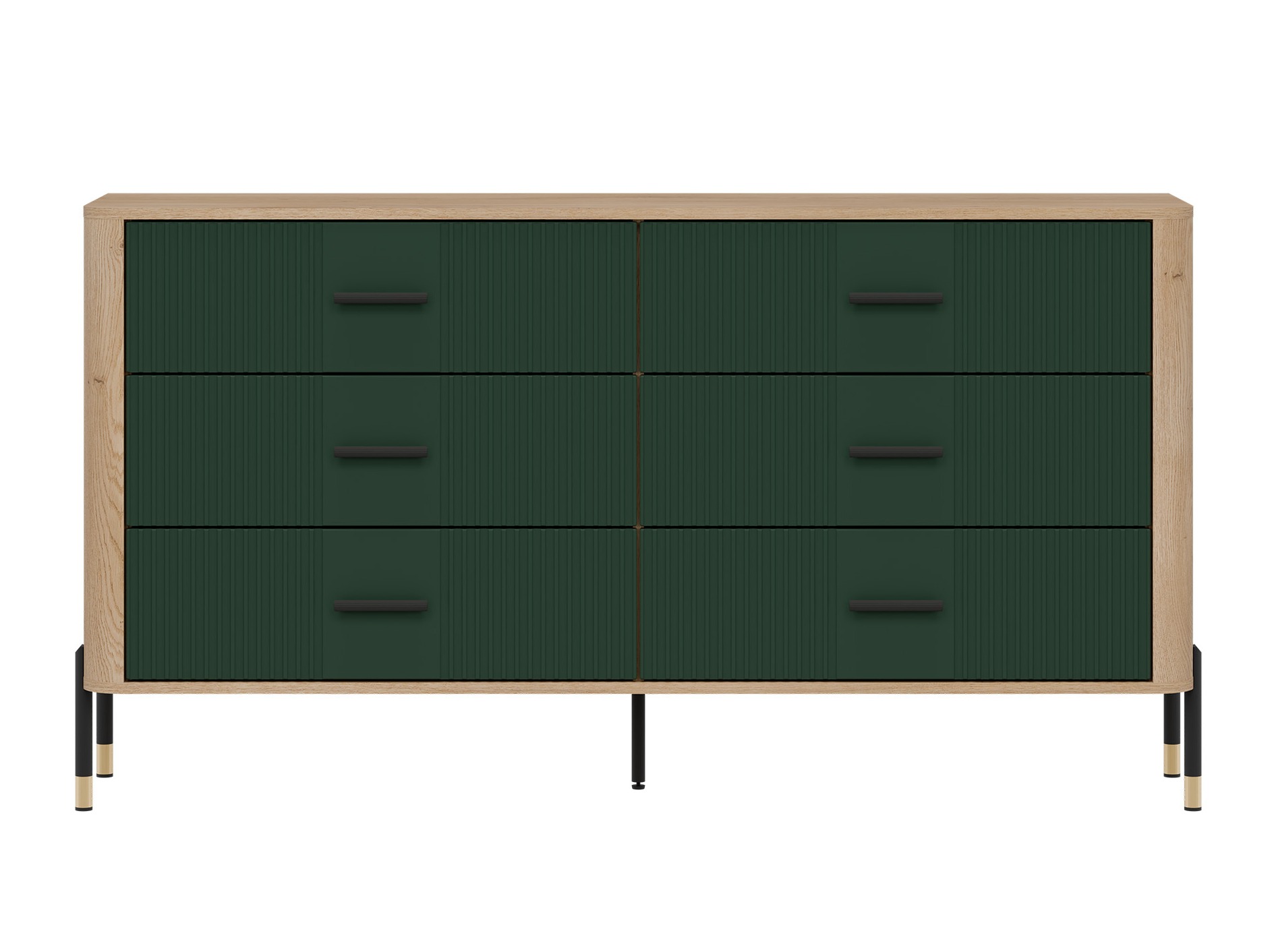 Chest of drawers Flosora 111 (Green)