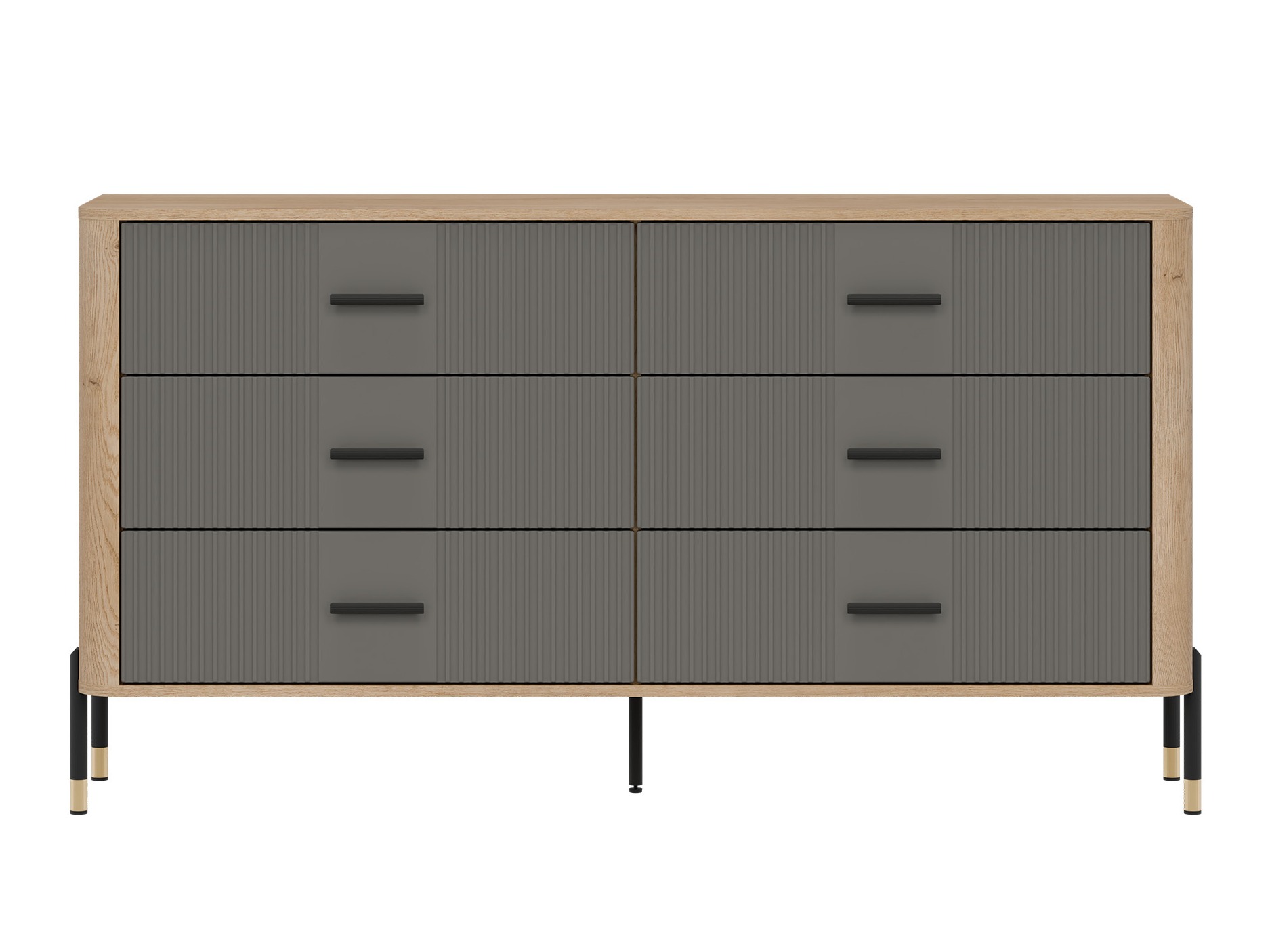 Chest of drawers Flosora 111 (Grey)