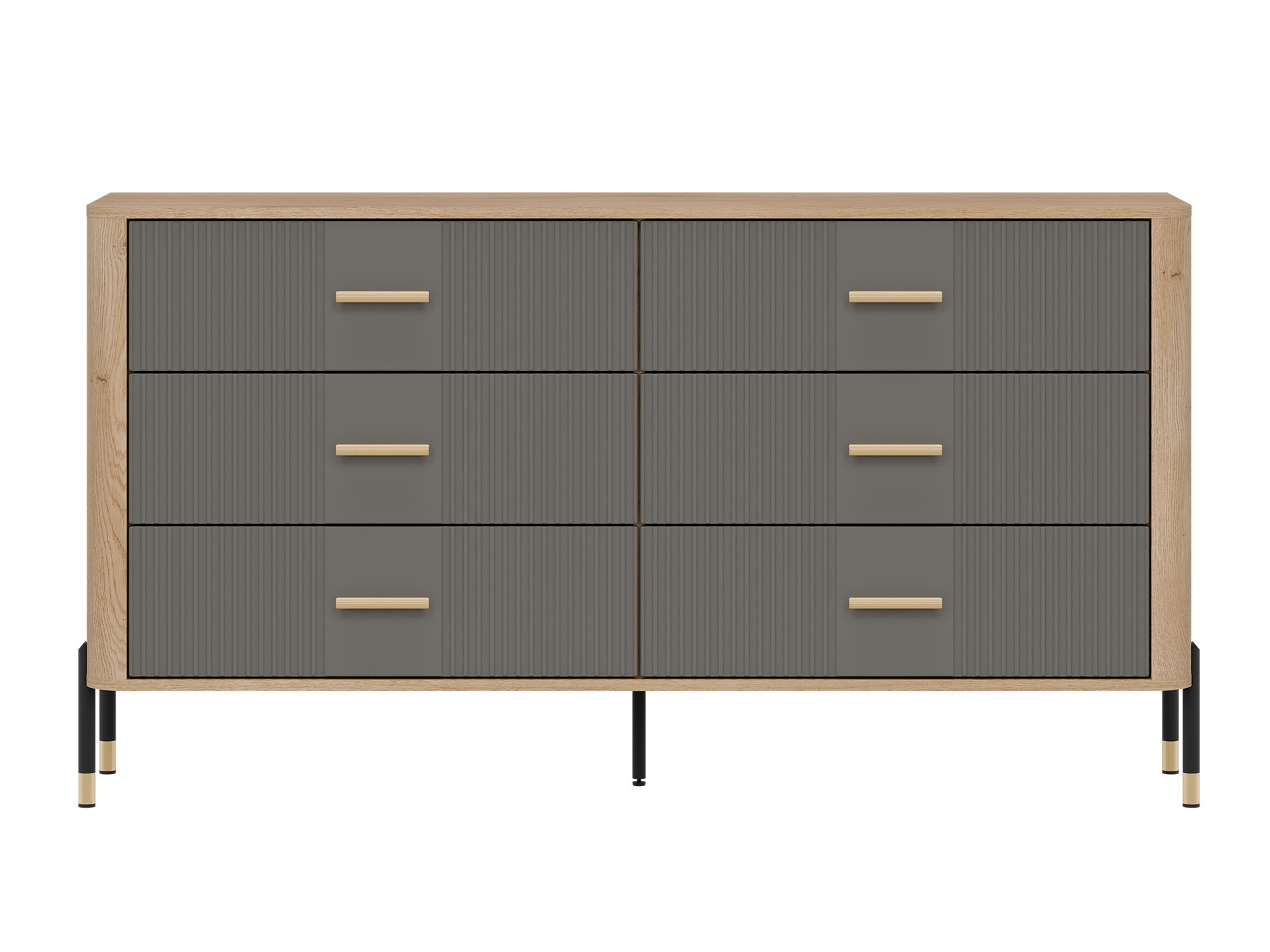 Chest of drawers Flosora 111 (Grey)
