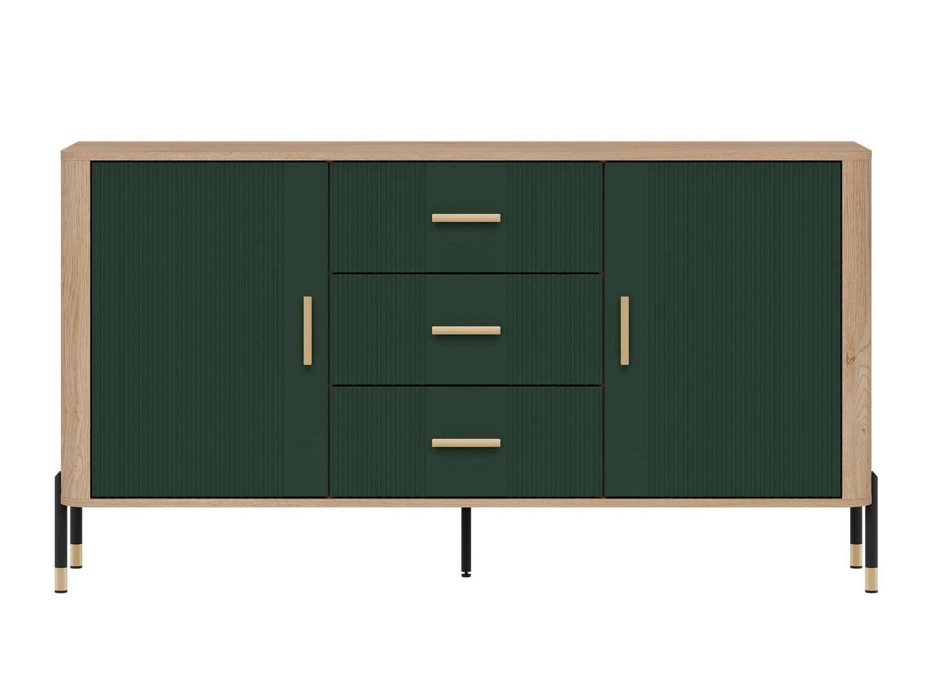 Chest of drawers Flosora 113 (Green)