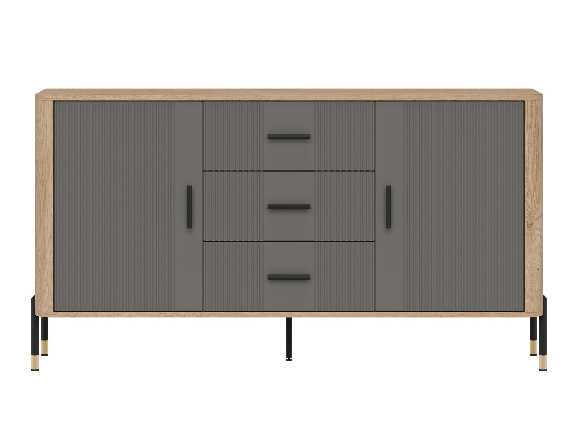 Chest of drawers Flosora 113 (Grey)