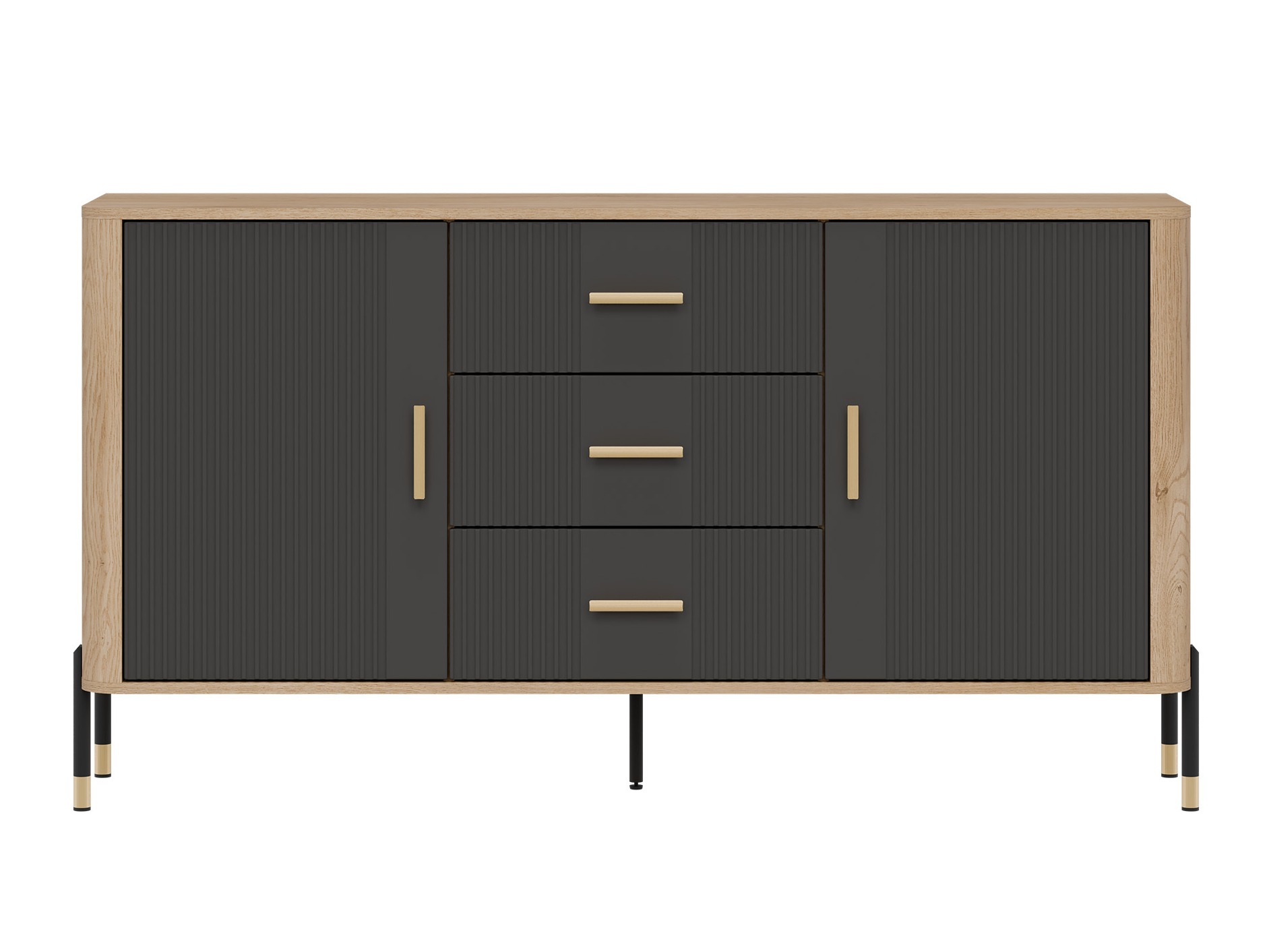 Chest of drawers Flosora 113 (Anthracite)