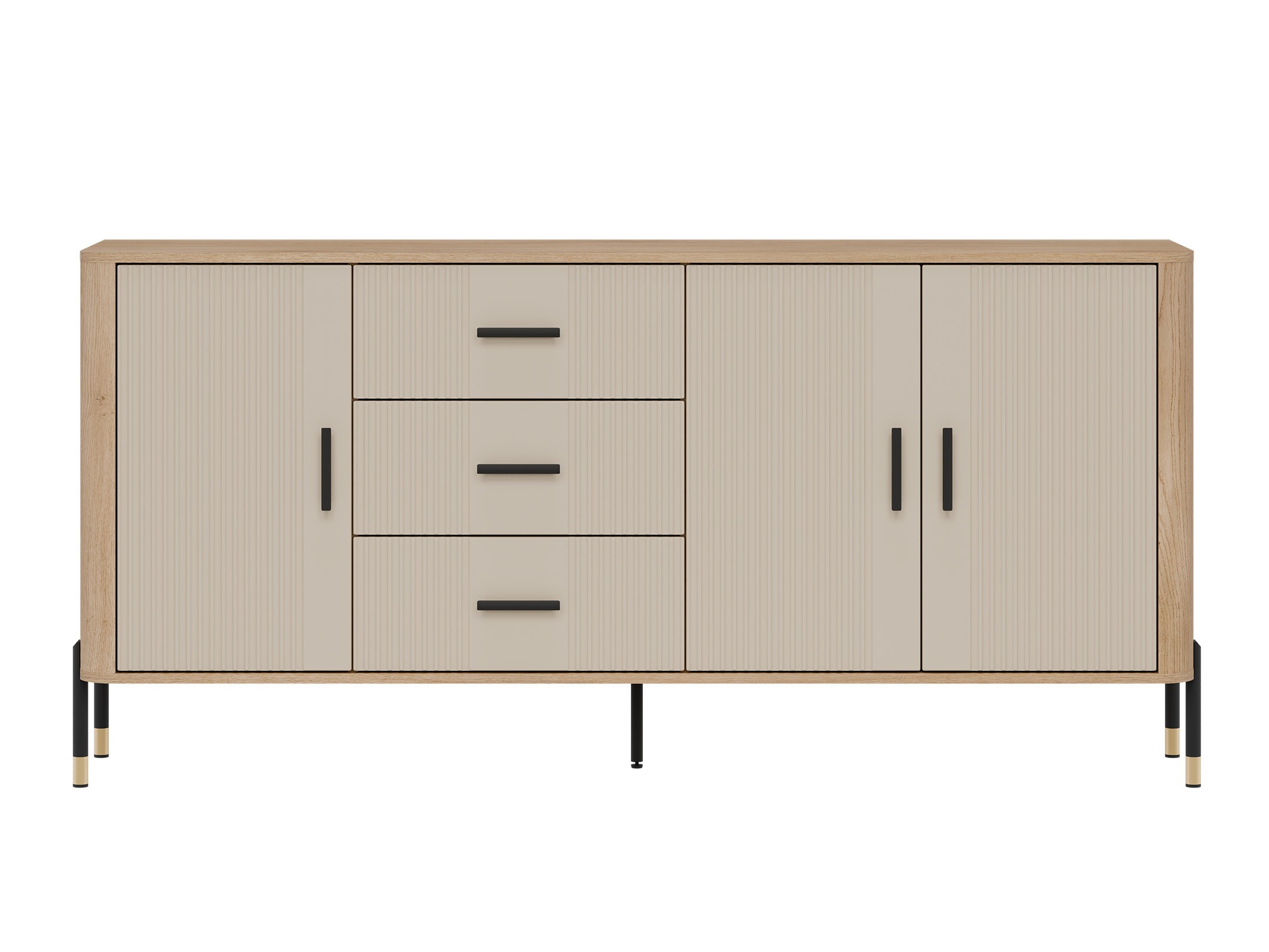 Chest of drawers Flosora 115 (Cashmere)