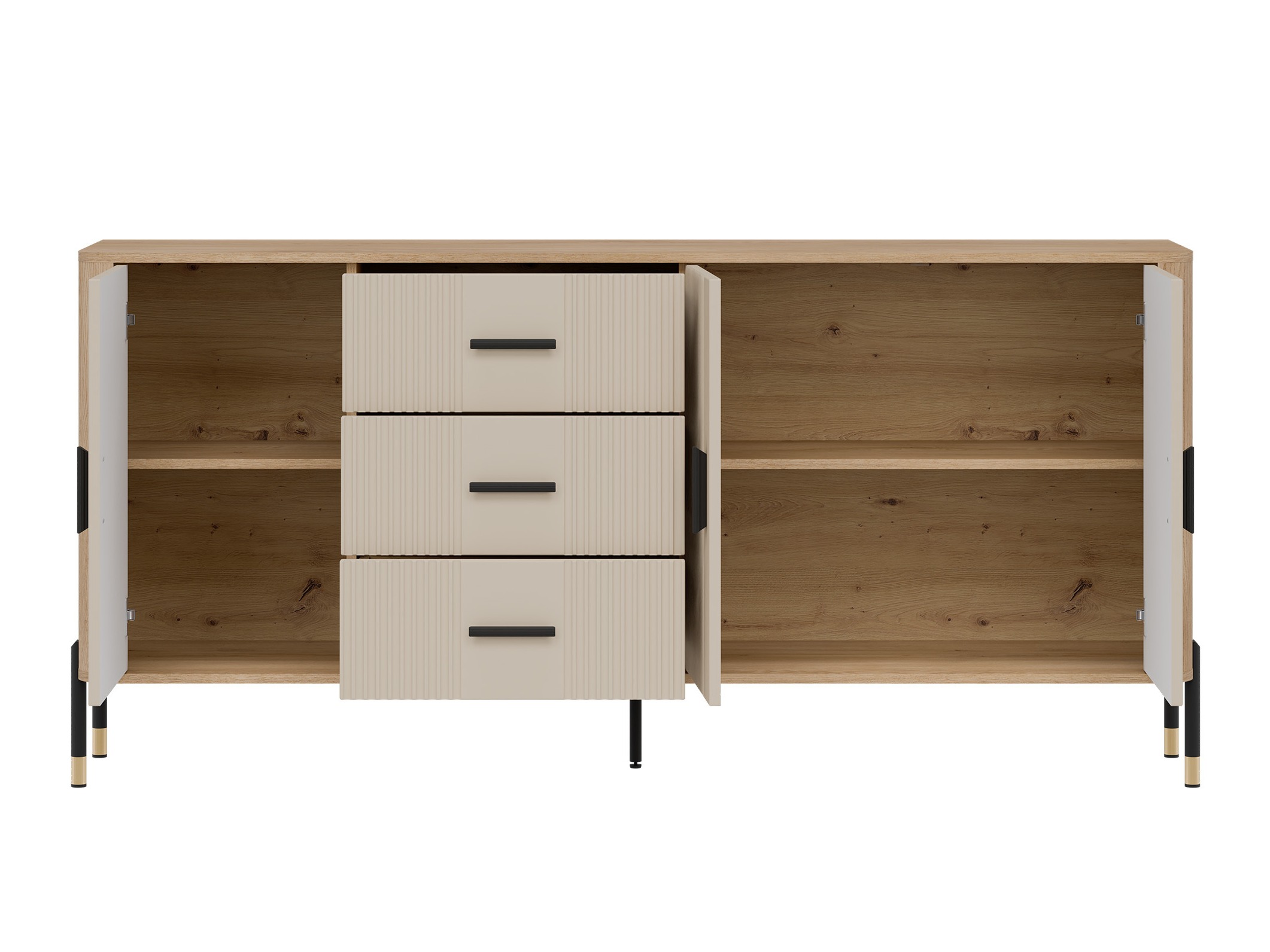 Chest of drawers Flosora 115 (Cashmere)