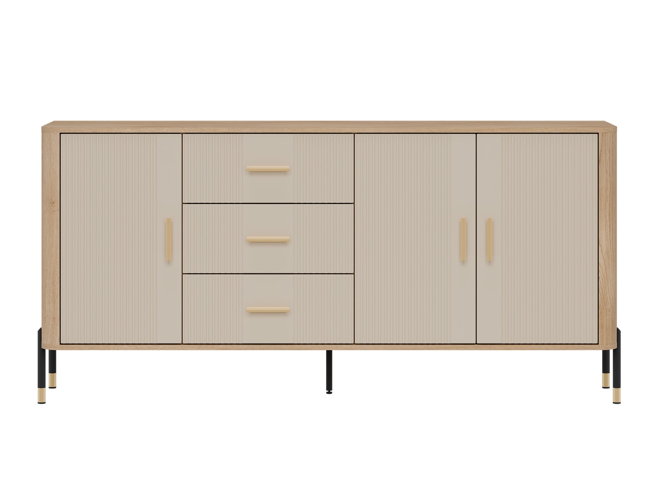 Chest of drawers Flosora 115 (Cashmere)