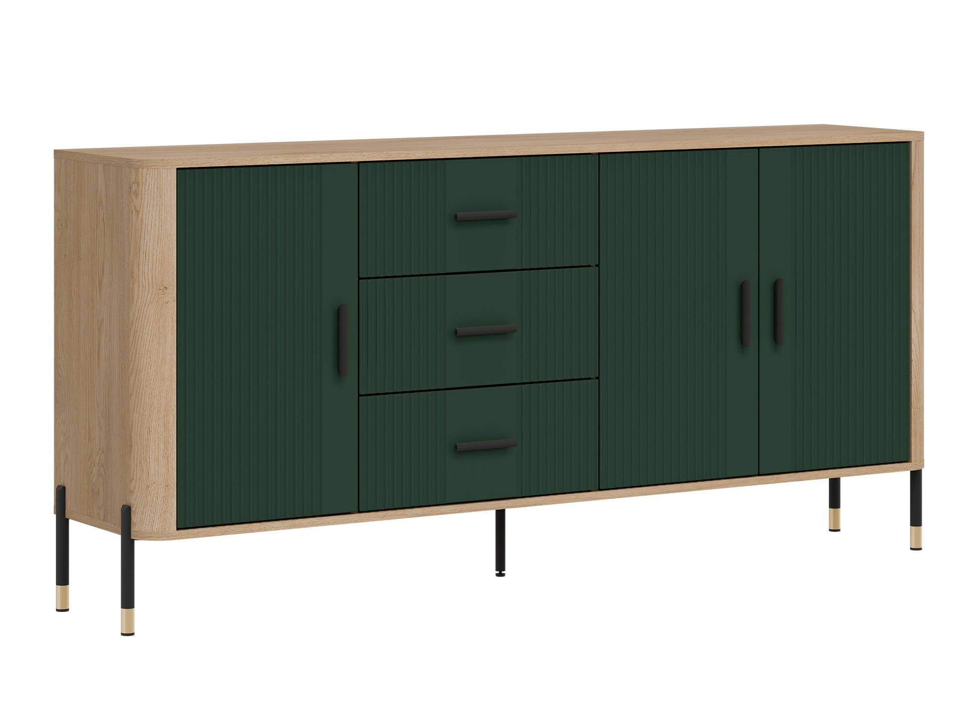 Chest of drawers Flosora 115 (Green)