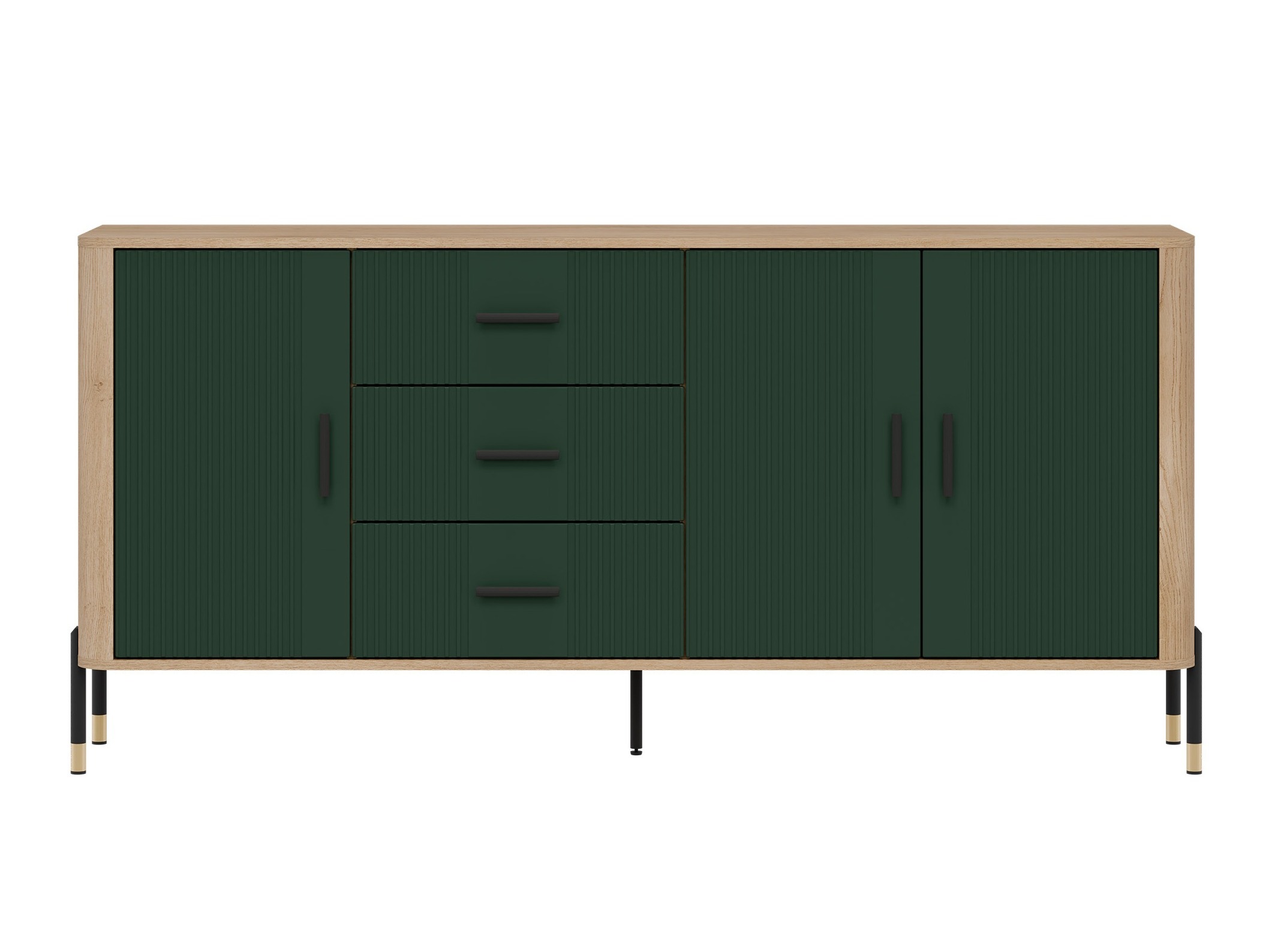 Chest of drawers Flosora 115 (Green)