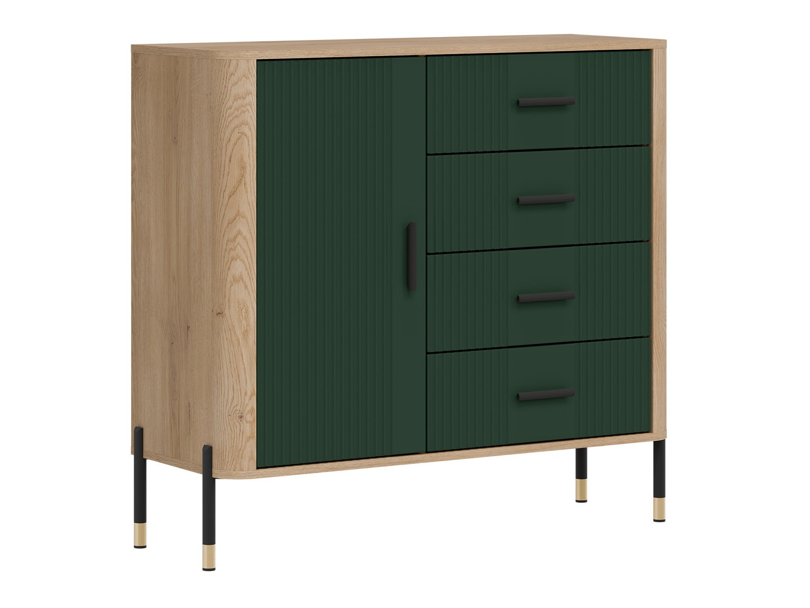 Chest of drawers Flosora 117 (Green)