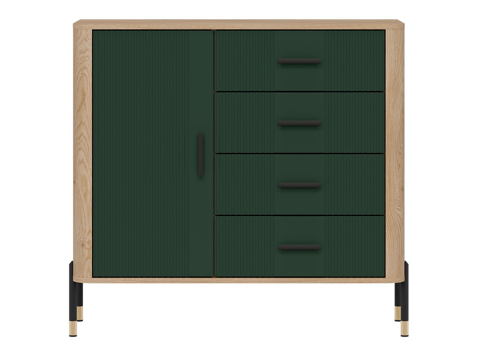 Chest of drawers Flosora 117 (Green)