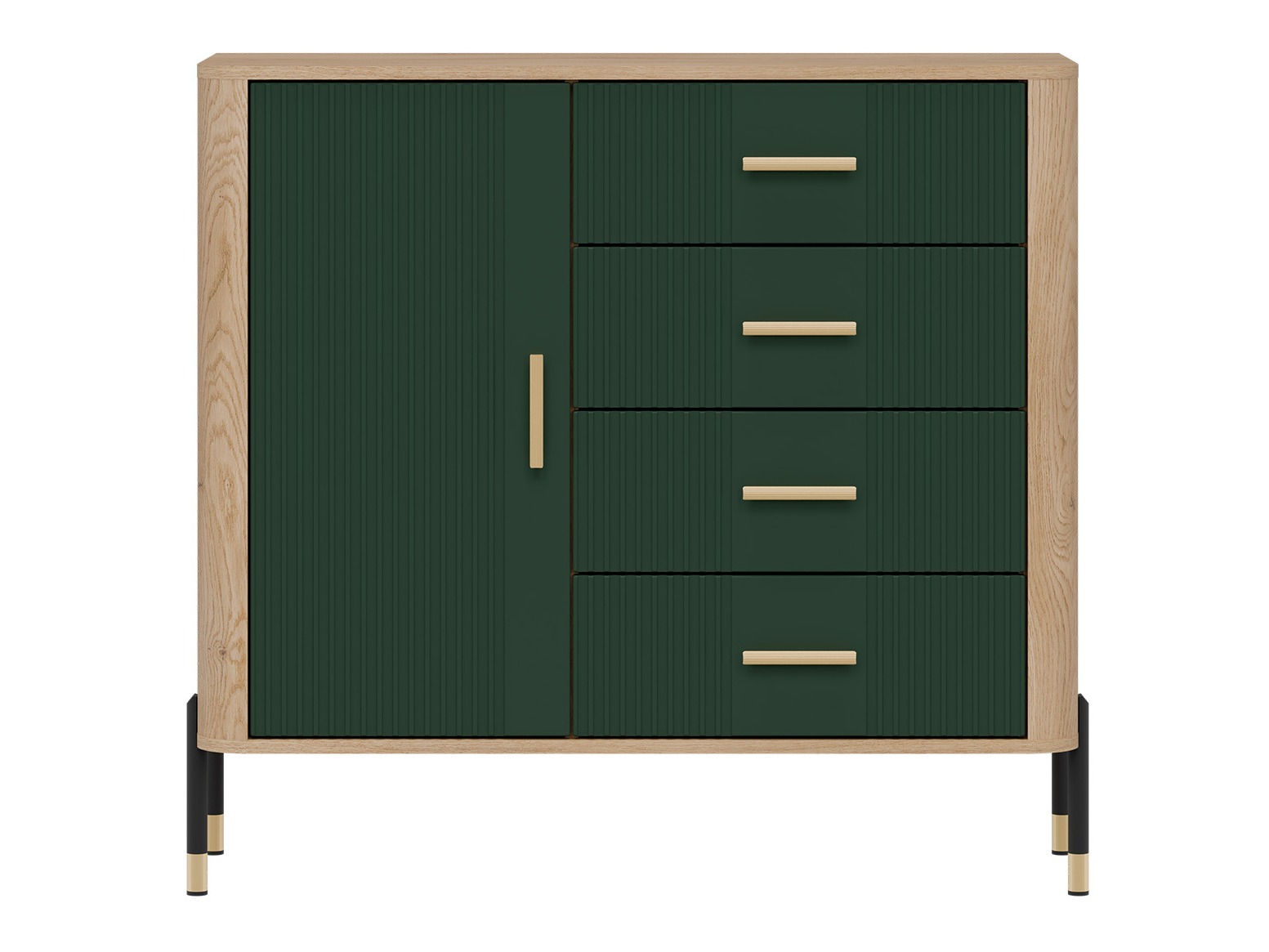 Chest of drawers Flosora 117 (Green)