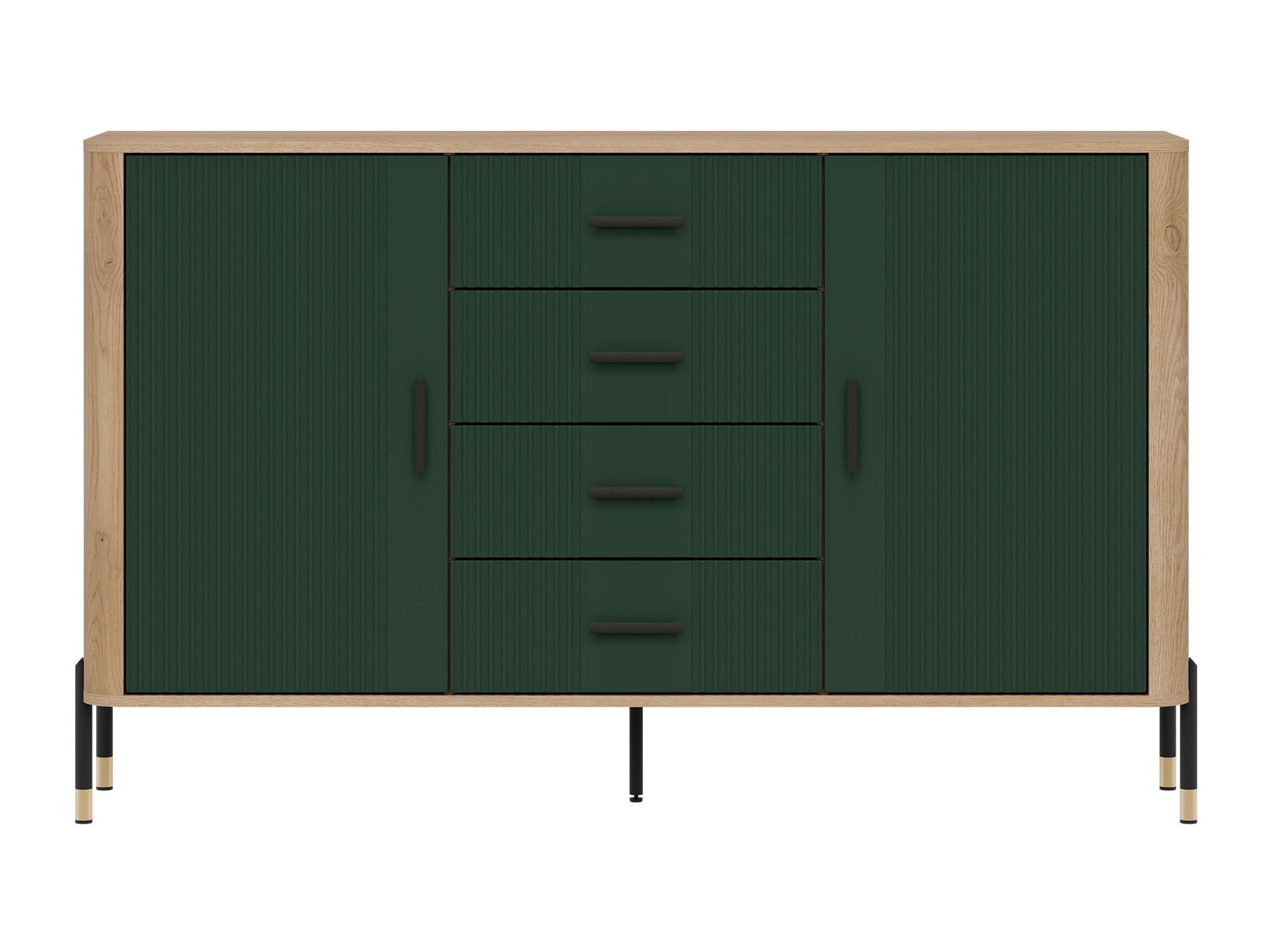 Chest of drawers Flosora 119 (Green)